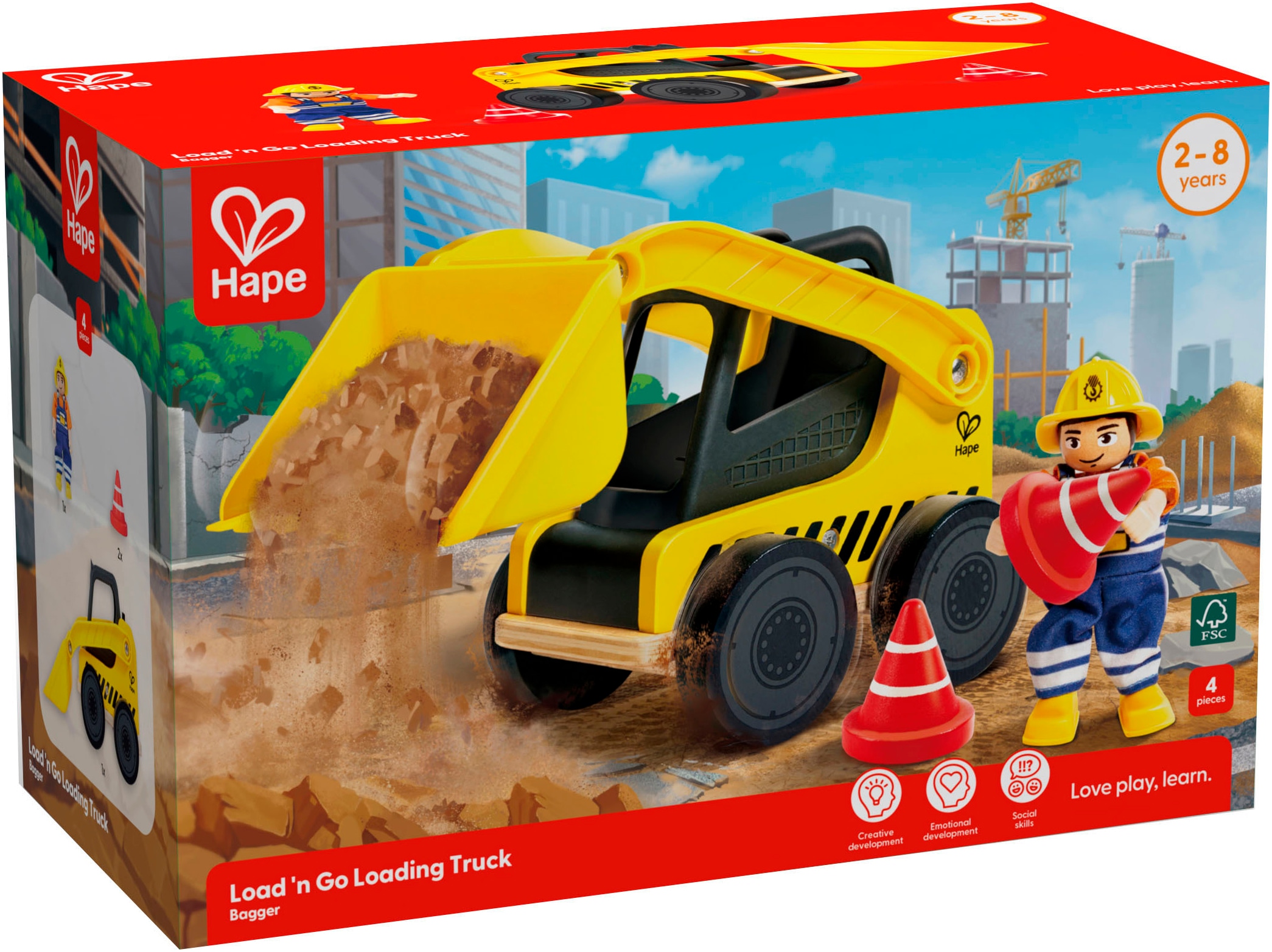 Hape Spielzeug-Radlader »Frontlader«