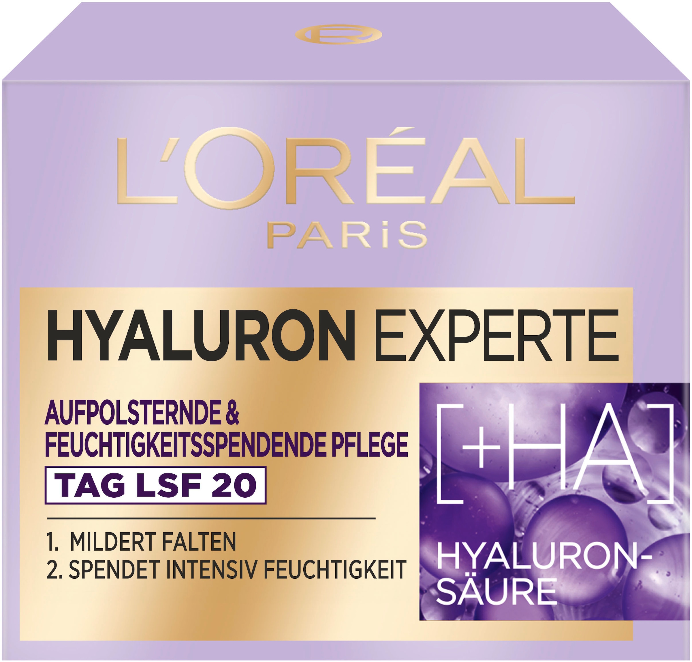 L'ORÉAL PARIS Tagescreme »Hyaluron Experte Pflege Tag« mit LSF 20
