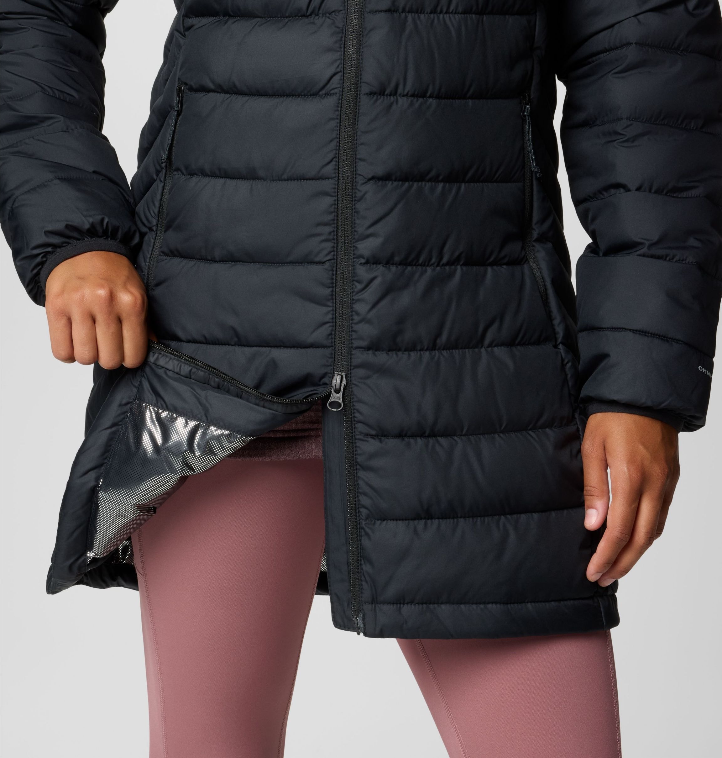 Columbia Steppmantel »POWDER LITE II MID JACKET«, (1 tlg.)