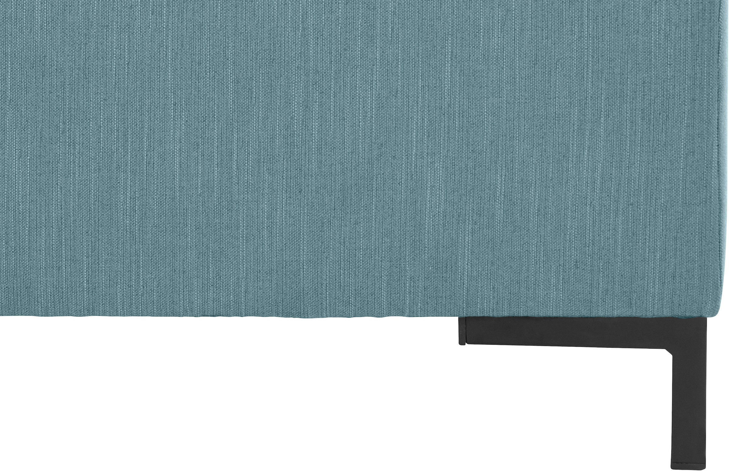 OTTO products Ecksofa »Grazzo, zeitlos und elegant, mit moderner Sitzheftung, L-Form«, hochwertige Stoffe aus recyceltem Material, Steppung im Sitzbereich