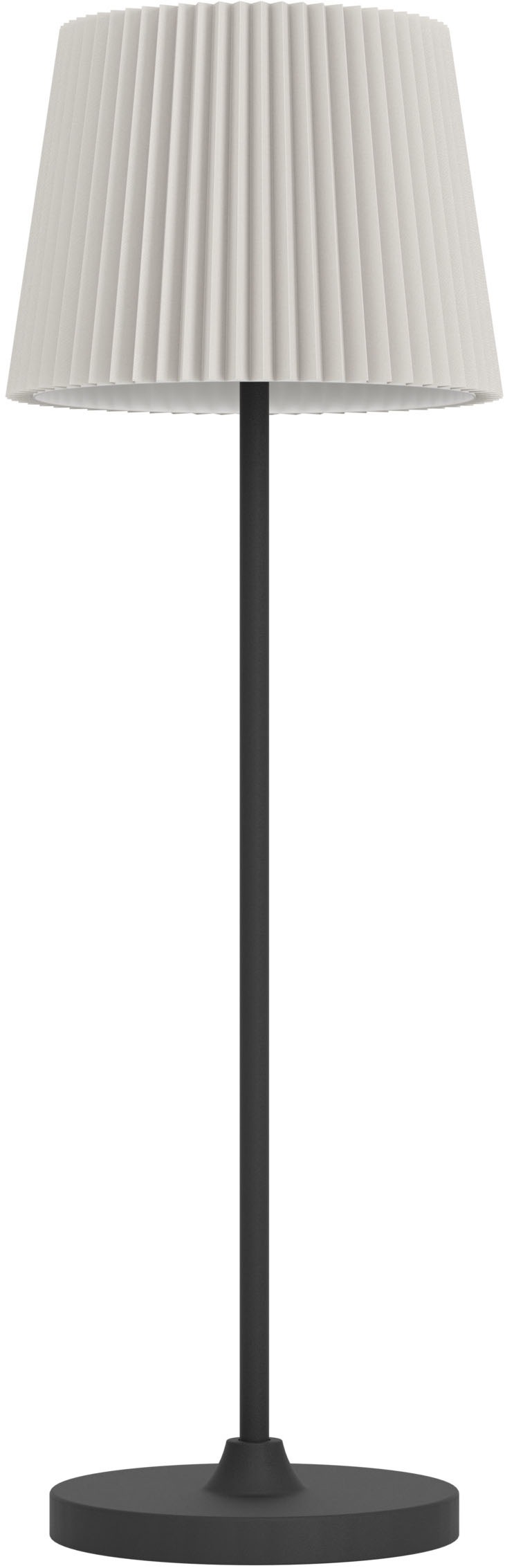 EGLO Tischleuchte »LEONERO Tischlampe - Stahl - LED - 3,8W - IP20« LED-Modul 1 Stk. Neutralweiß | Warmweiß Akku Tischleuchte, Nachttischlampe, kabellos, H37 x Ø11,5 cm