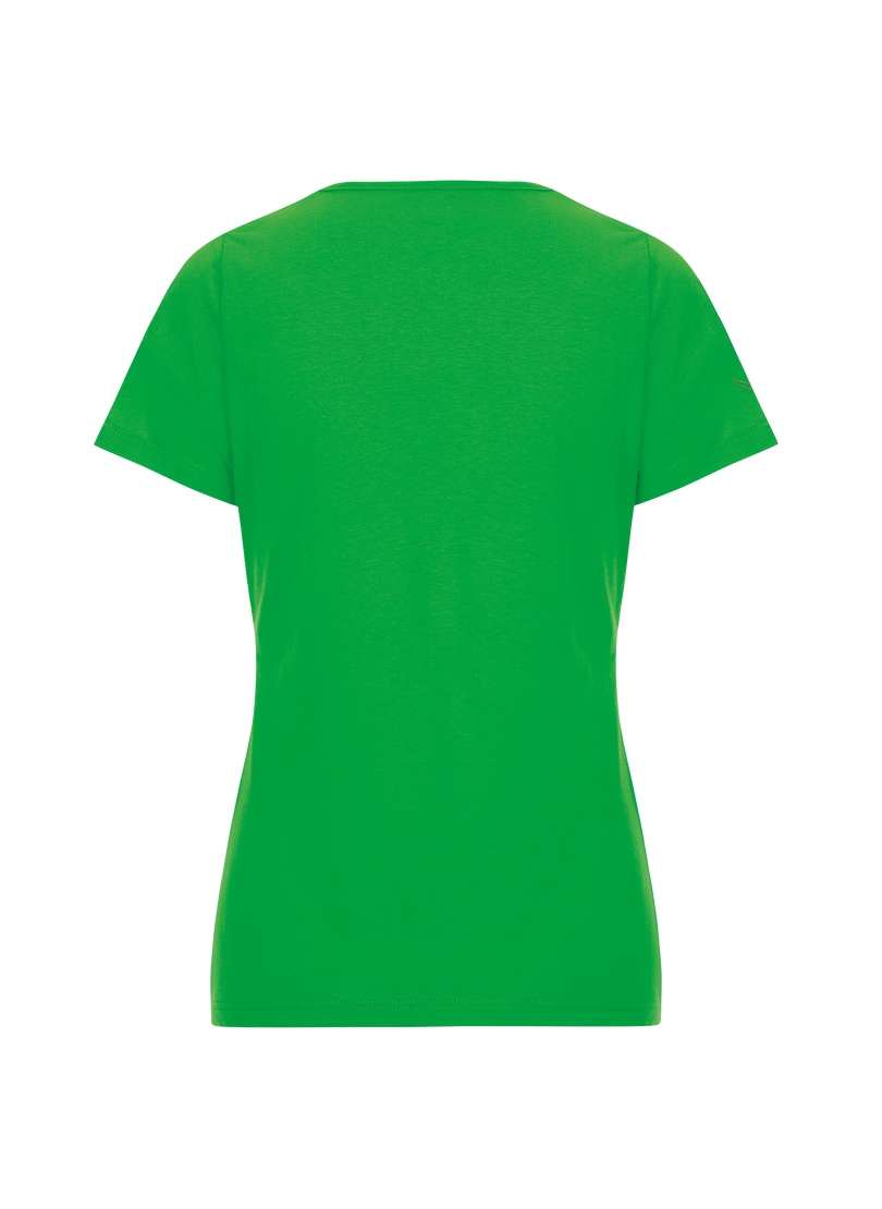 Trigema T-Shirt »TRIGEMA T-Shirt aus Biobaumwolle«, (1 tlg.)