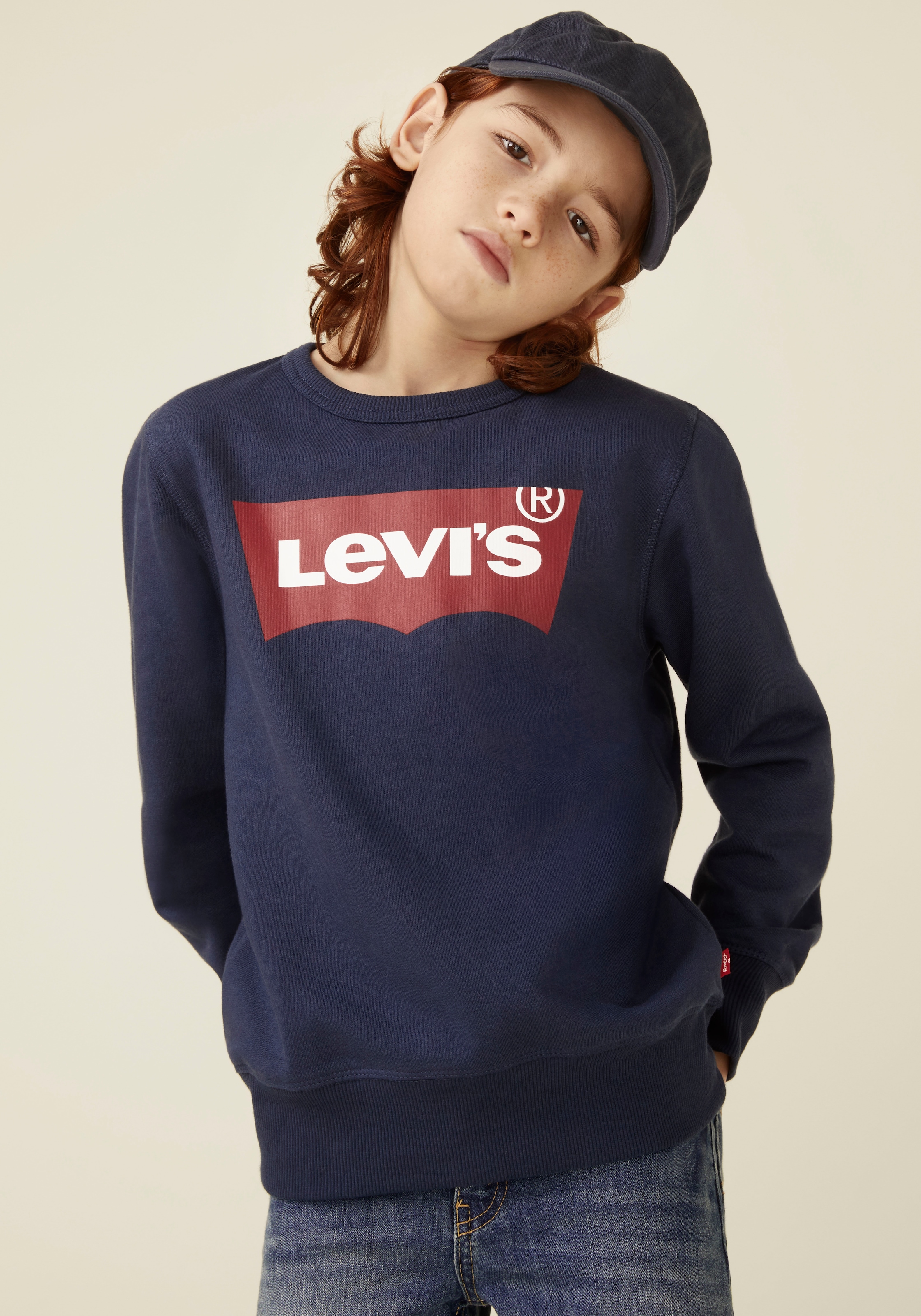 Sweatshirt »LVB LVB FRENCH TERRY BATWING«, for BOYS