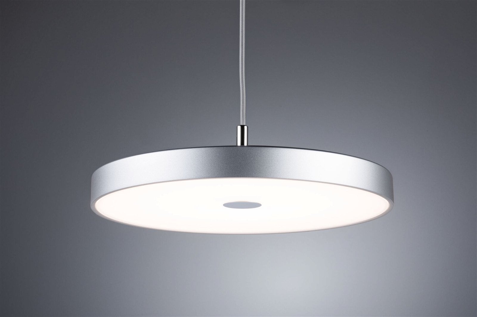 Paulmann Schienensystem-Leuchten »URail Pendel Hildor 850lm 15W 4000K 230V Chrom matt«, 3-Step-Dimmbar