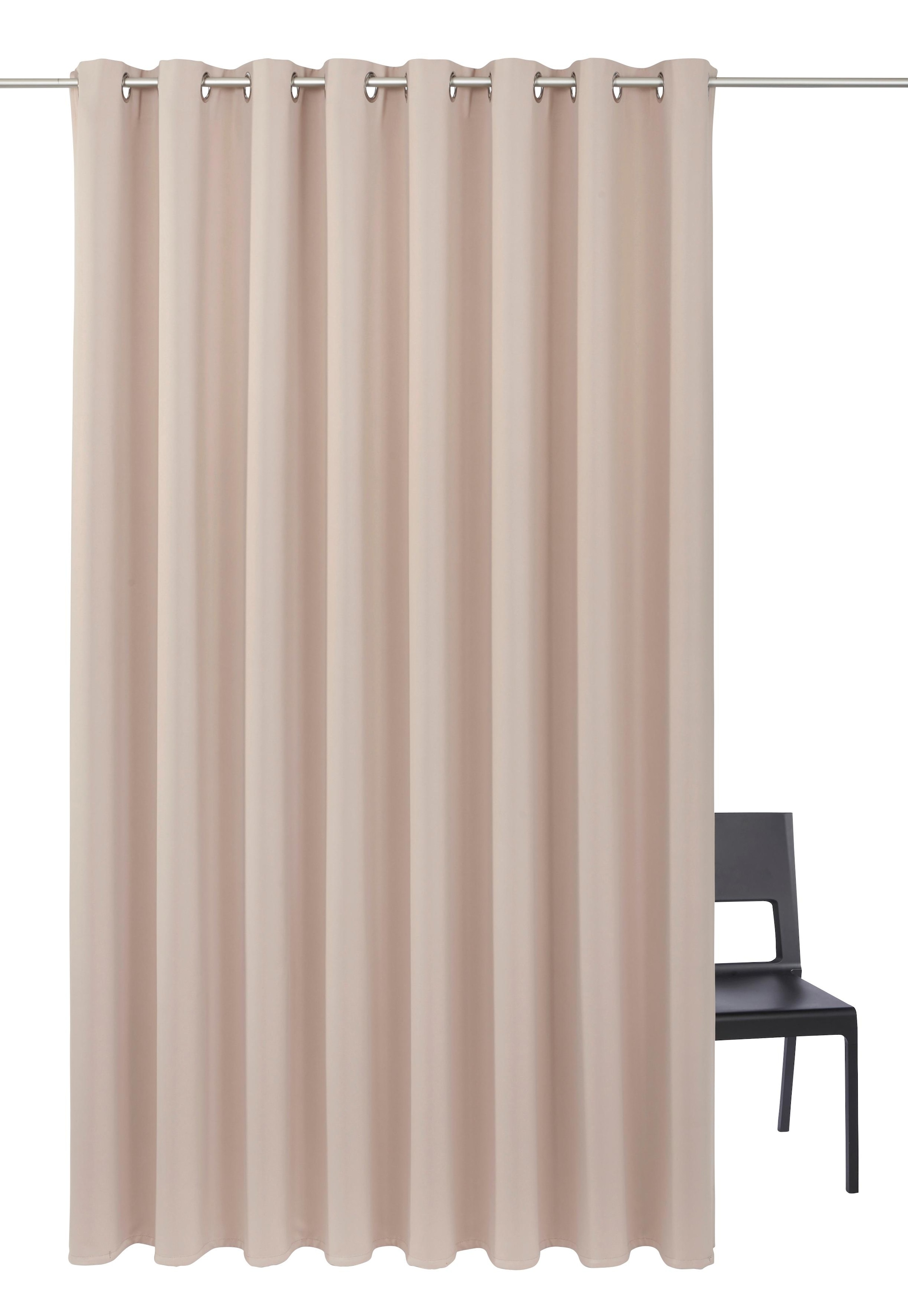 my home Vorhang »Sola«, (1 St.), Breite 130 cm und 270 cm, einfarbig,  Verdunkelung, Überbreite