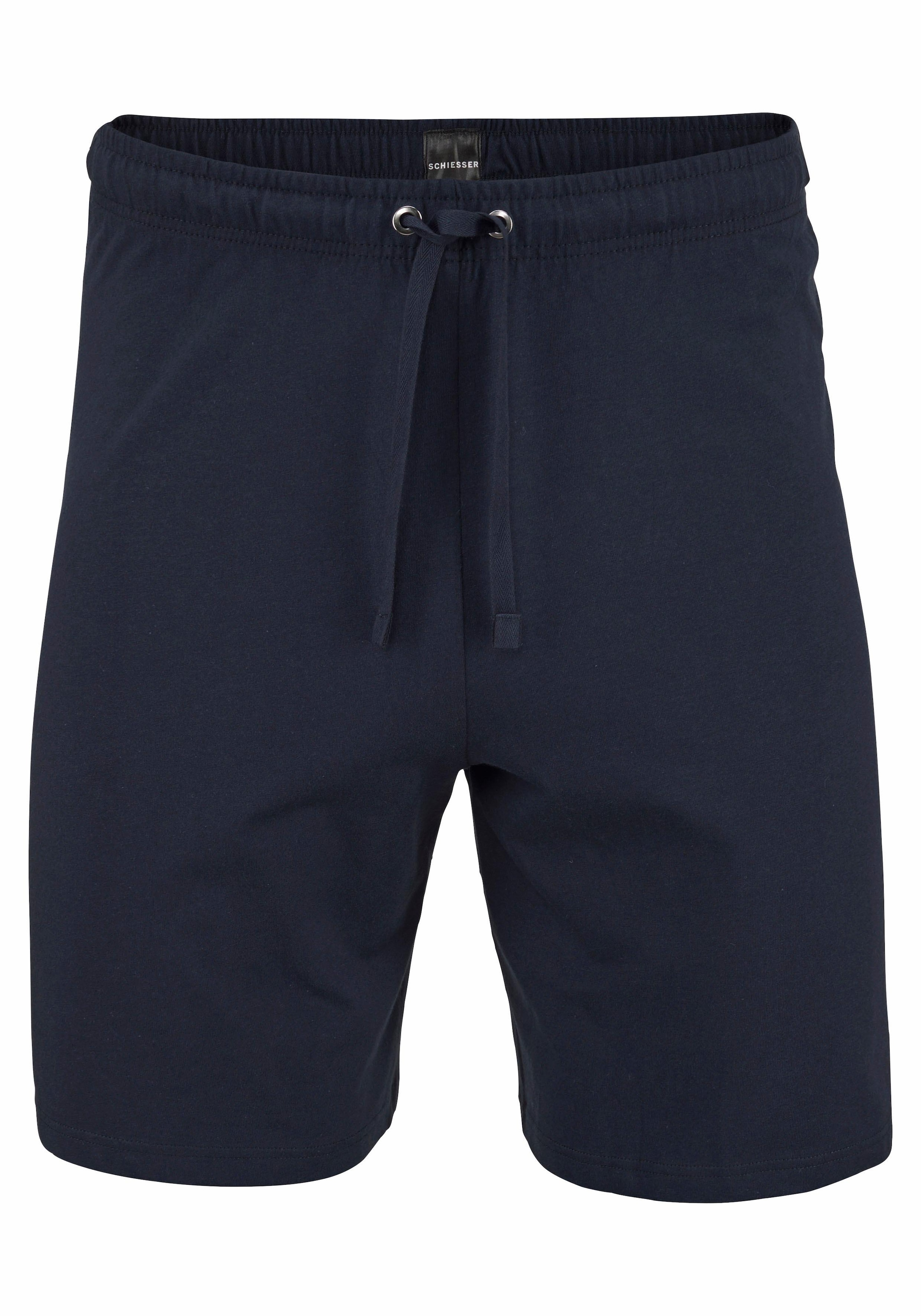 Schiesser Shorty »"Dark Sapphire"«, (2 tlg.), mit angenehm weicher Single-Jersey-Qualität