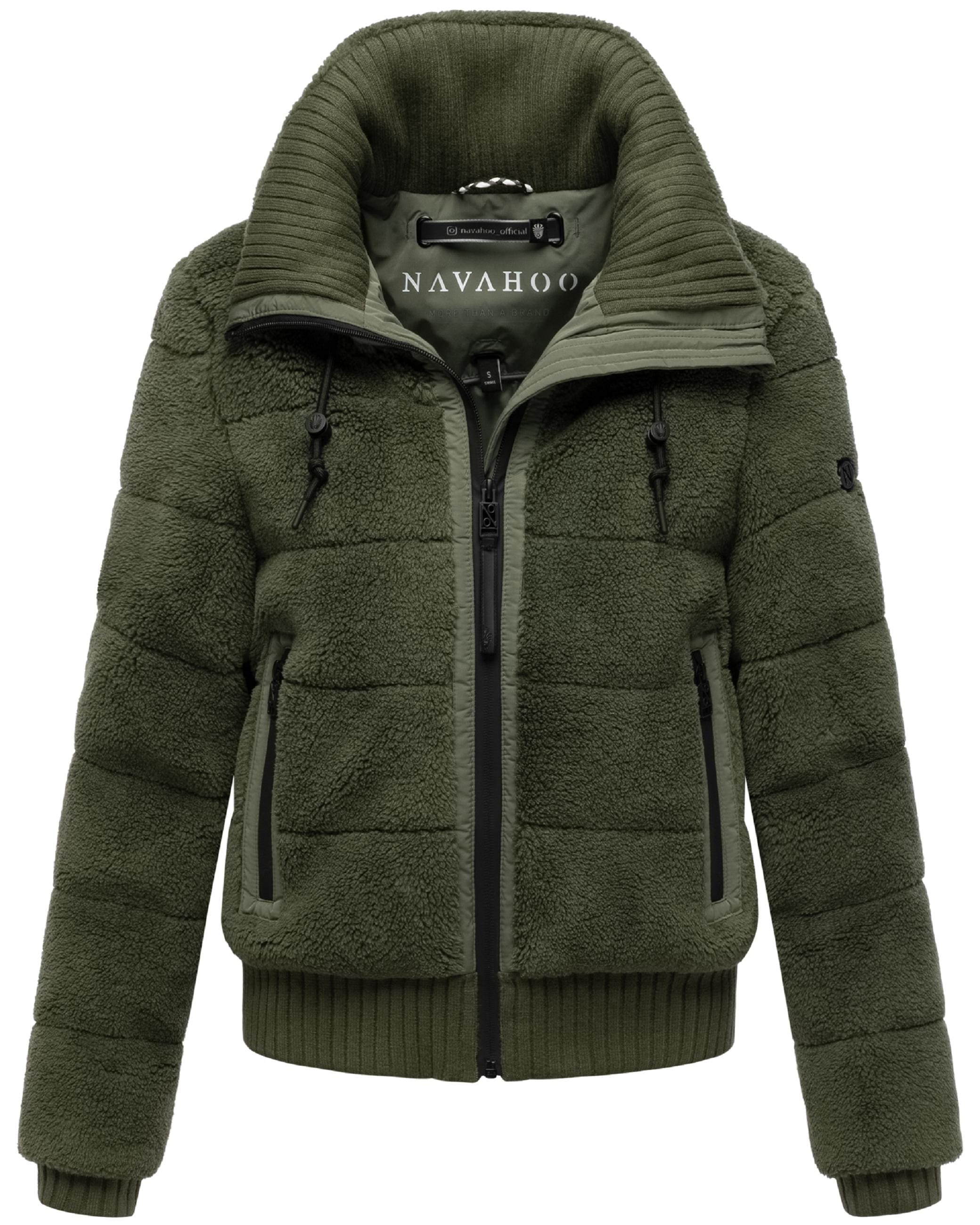 Navahoo Plüschjacke »Plüschjacke Schneepuder 14«