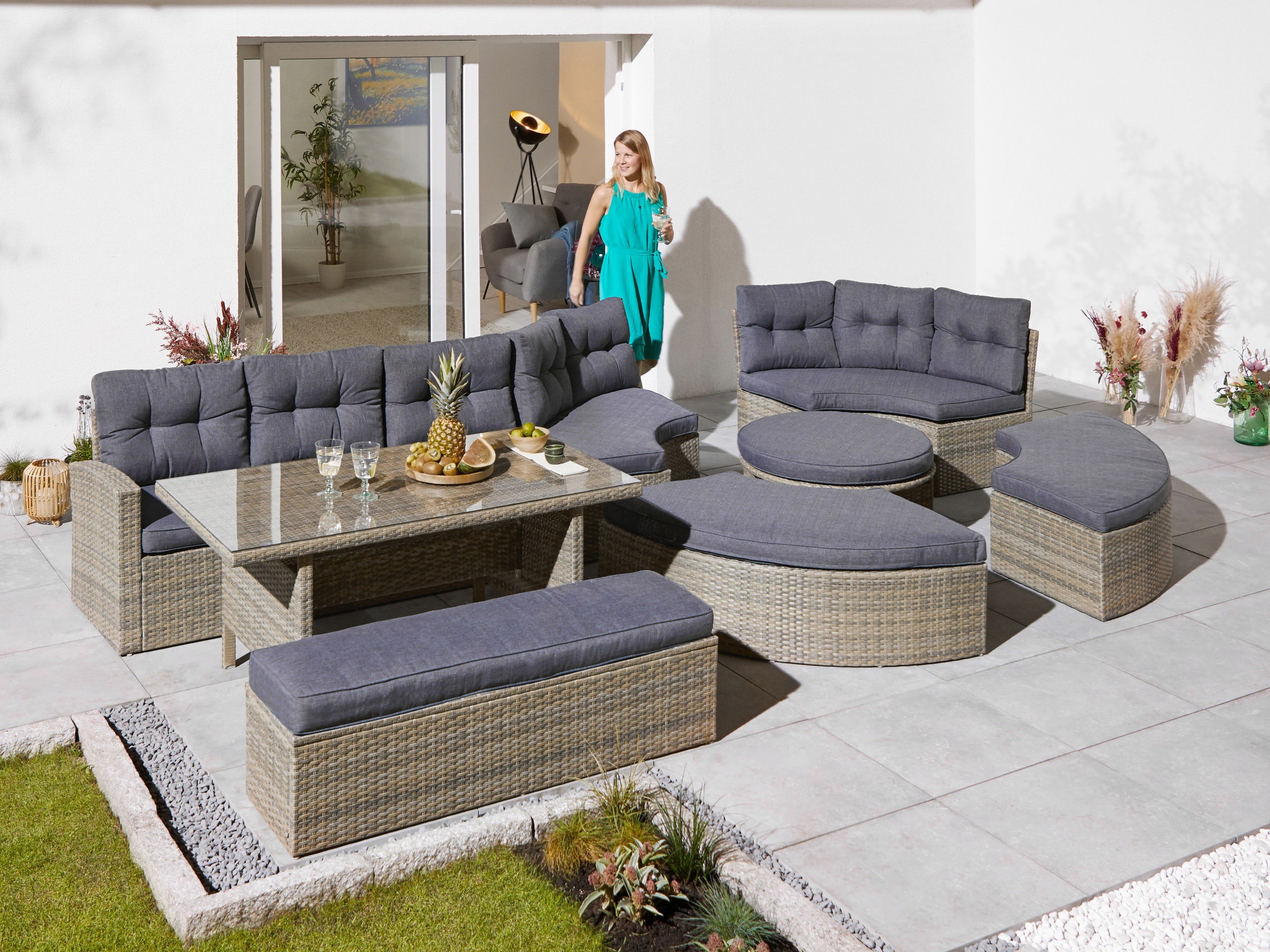 KONIFERA Gartenlounge-Set »La Palma«, (23 tlg.) kaufen