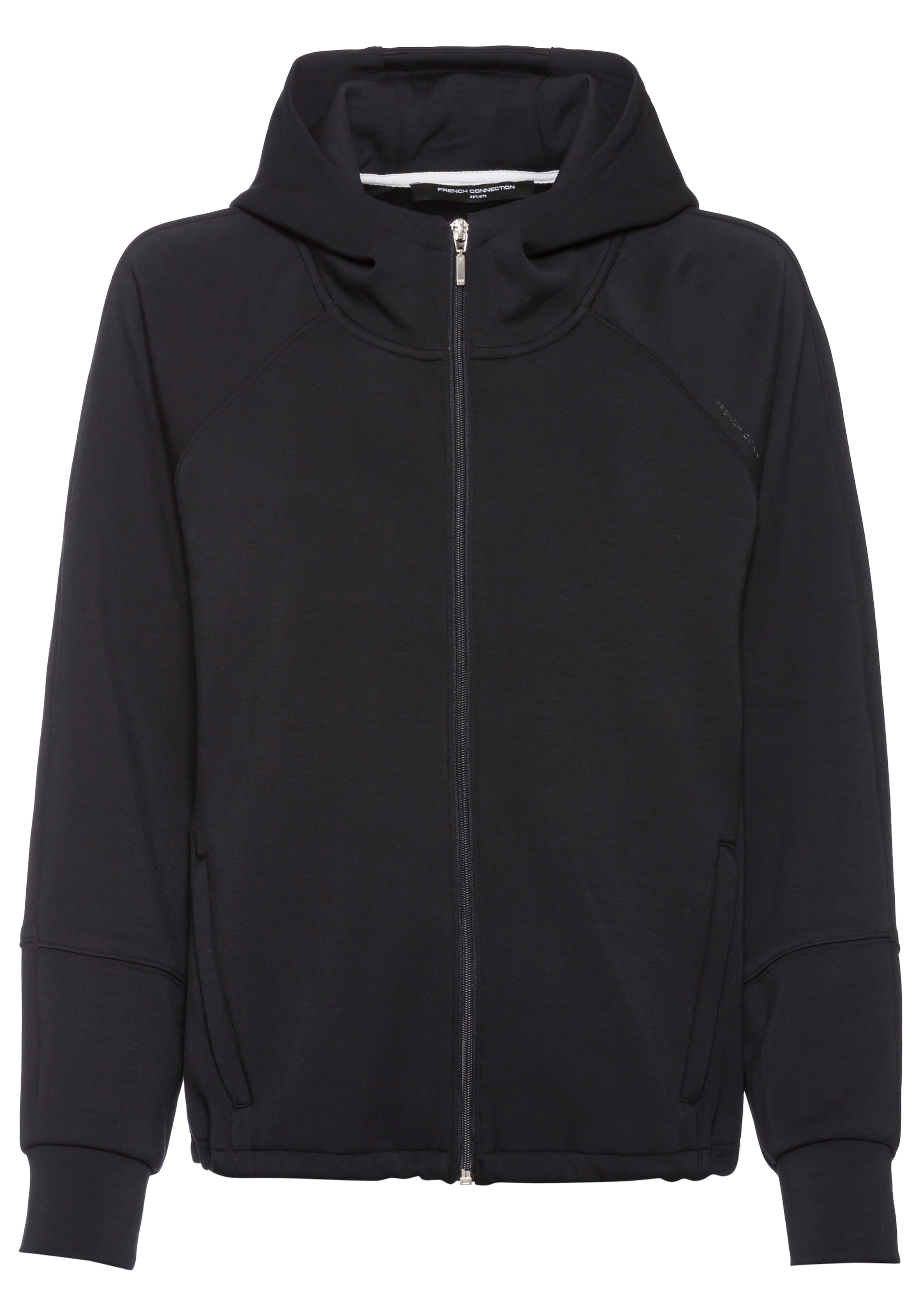 French Connection Sweatjacke, mit seitlichen Reißverschlusstasche, Loungewear