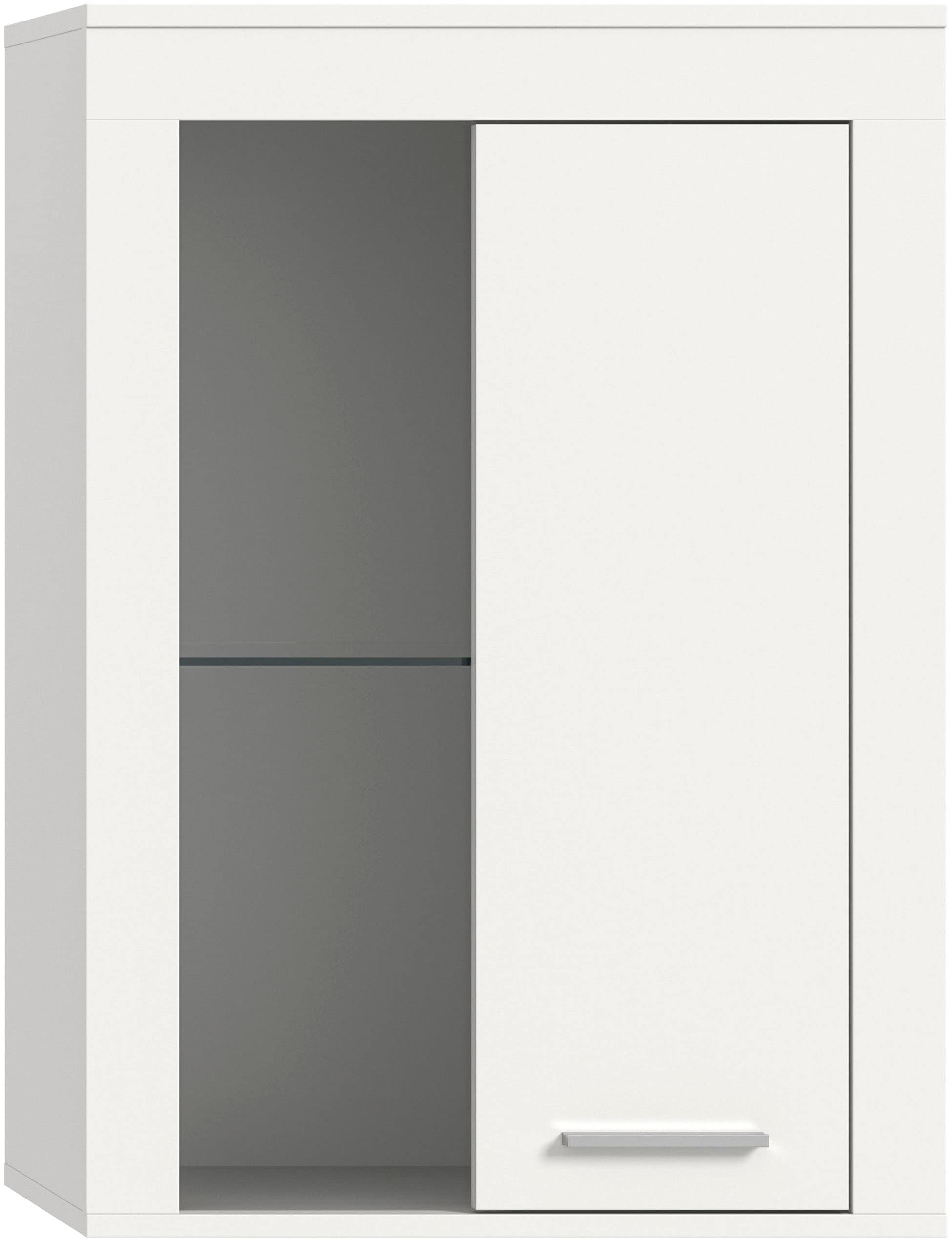 INOSIGN Vitrine »Aosta, Breite 60 cm, stehend oder hängend, in verschiedenen Farben«, Türanschlag wechselbar, 1 Glaseinlegeboden, Hängeeitrine, Standvitrine