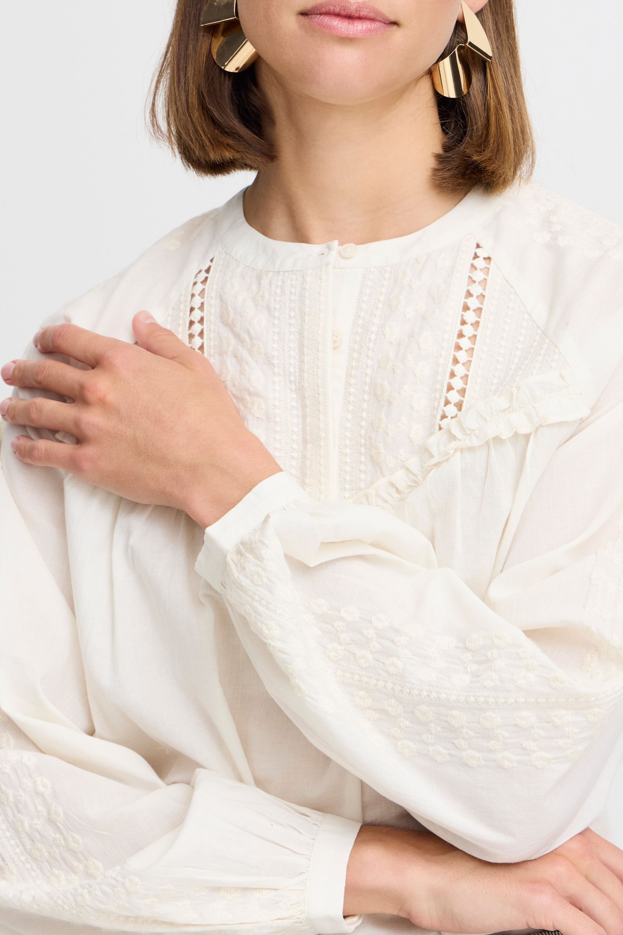 b.young Langarmbluse »Langarmbluse BYIULIA BLOUSE -«