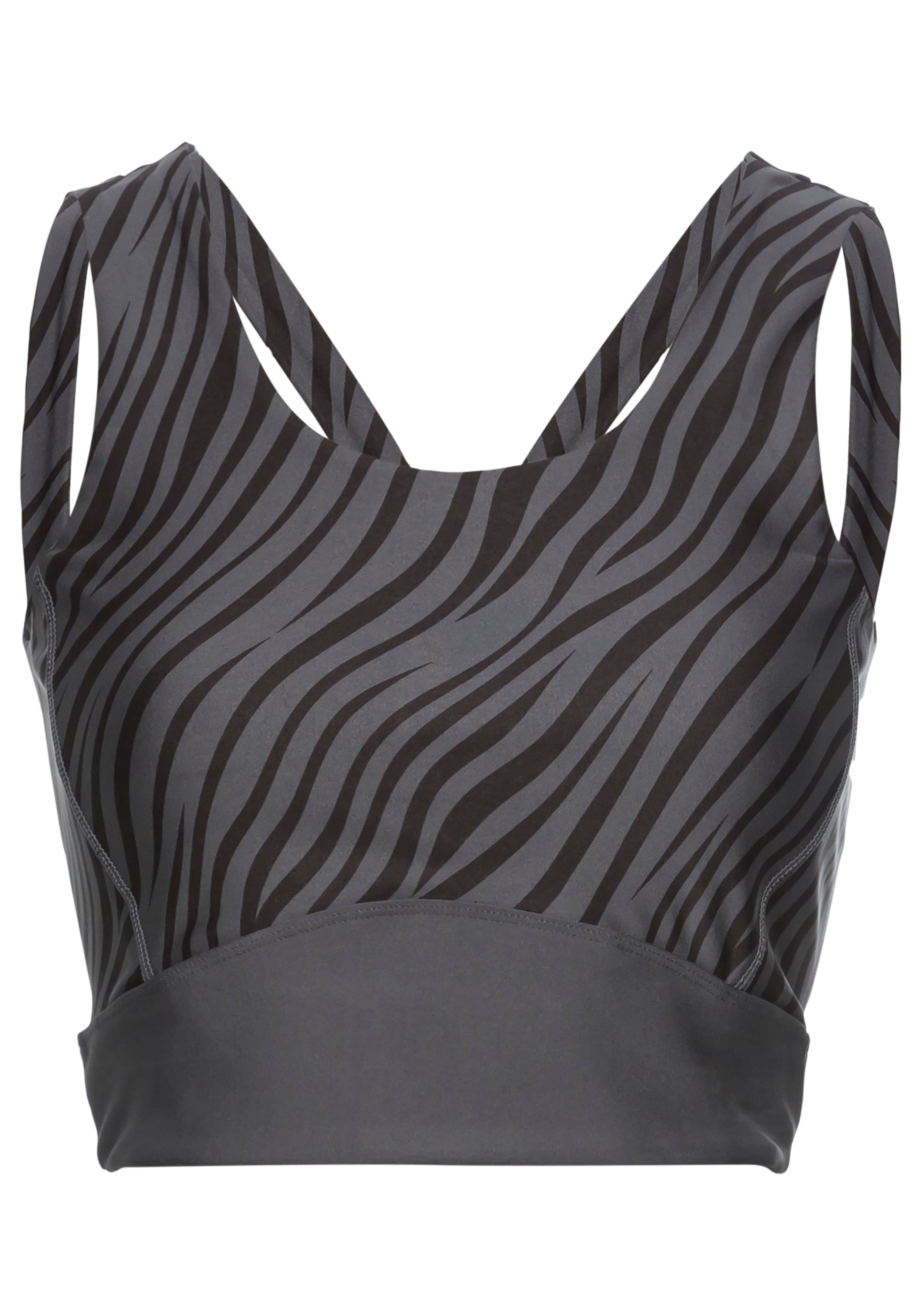 LASCANA ACTIVE Crop-Top, Sporttop mit Cut-Outs