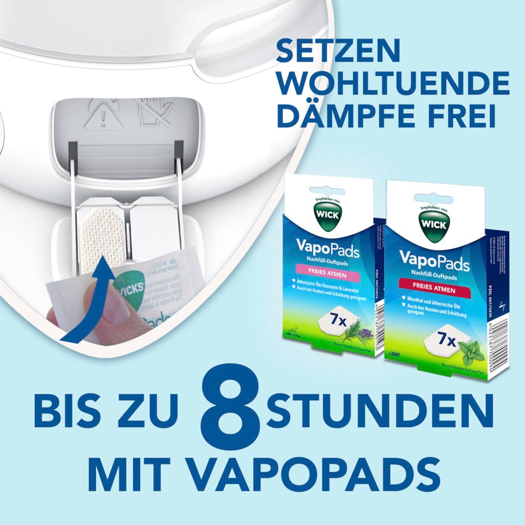 WICK Luftbefeuchter »Obere Befüllung Kaltluft Ultraschall Luftbefeuchter - WUL585E«, 2 l Wassertank