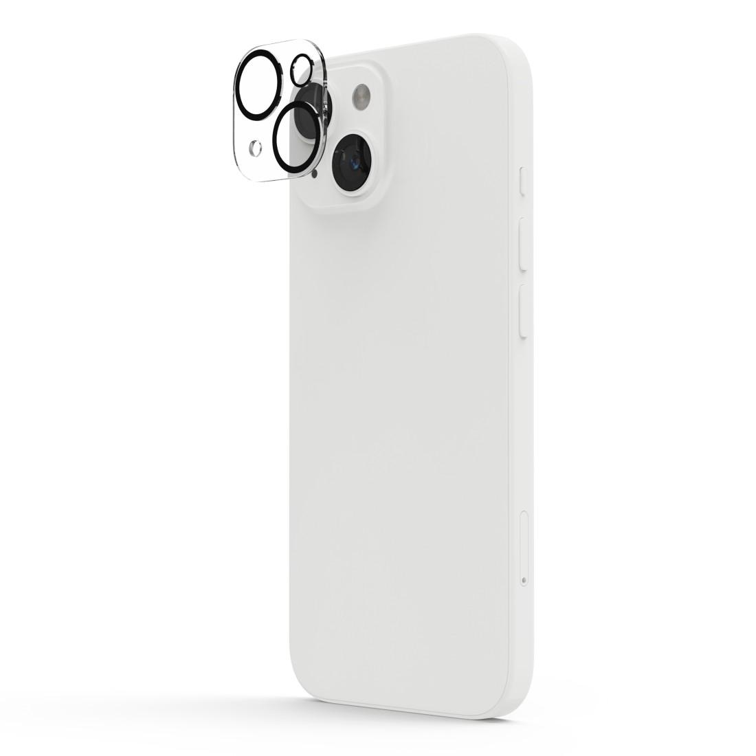 Hama Kameraschutzglas »Kameraschutz "Cam Protect" für Apple iPhone 15/15 Plus« für Apple iPhone 15/15 Plus stoßfest, kratzfest