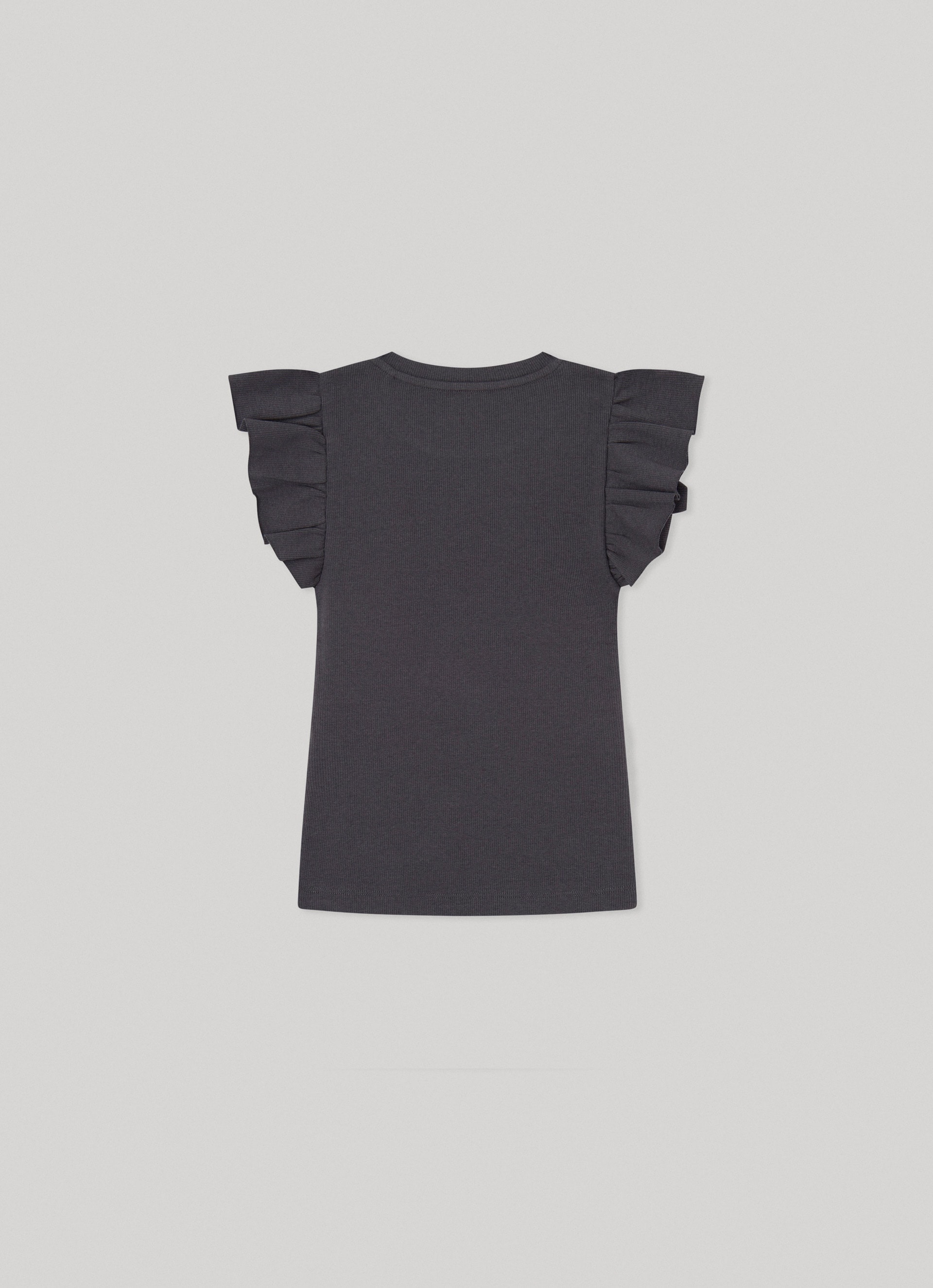 T-Shirt »QUANISE«, in feiner Rippstruktur, for GIRLS