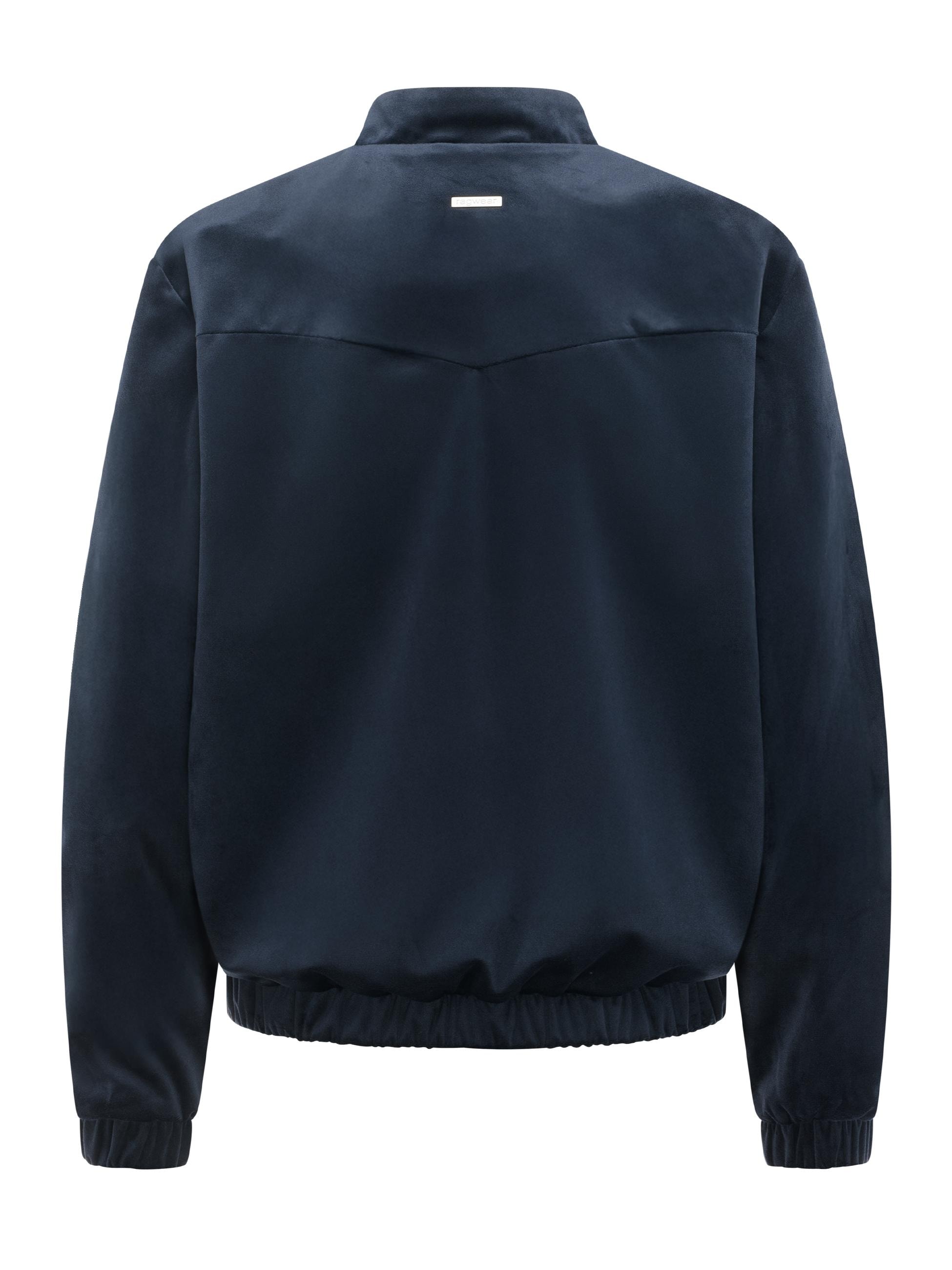 Ragwear Bomberjacke »Bomberjacke Velvetie« ohne Kapuze Modische Blousonjacke aus kuscheligem Samt