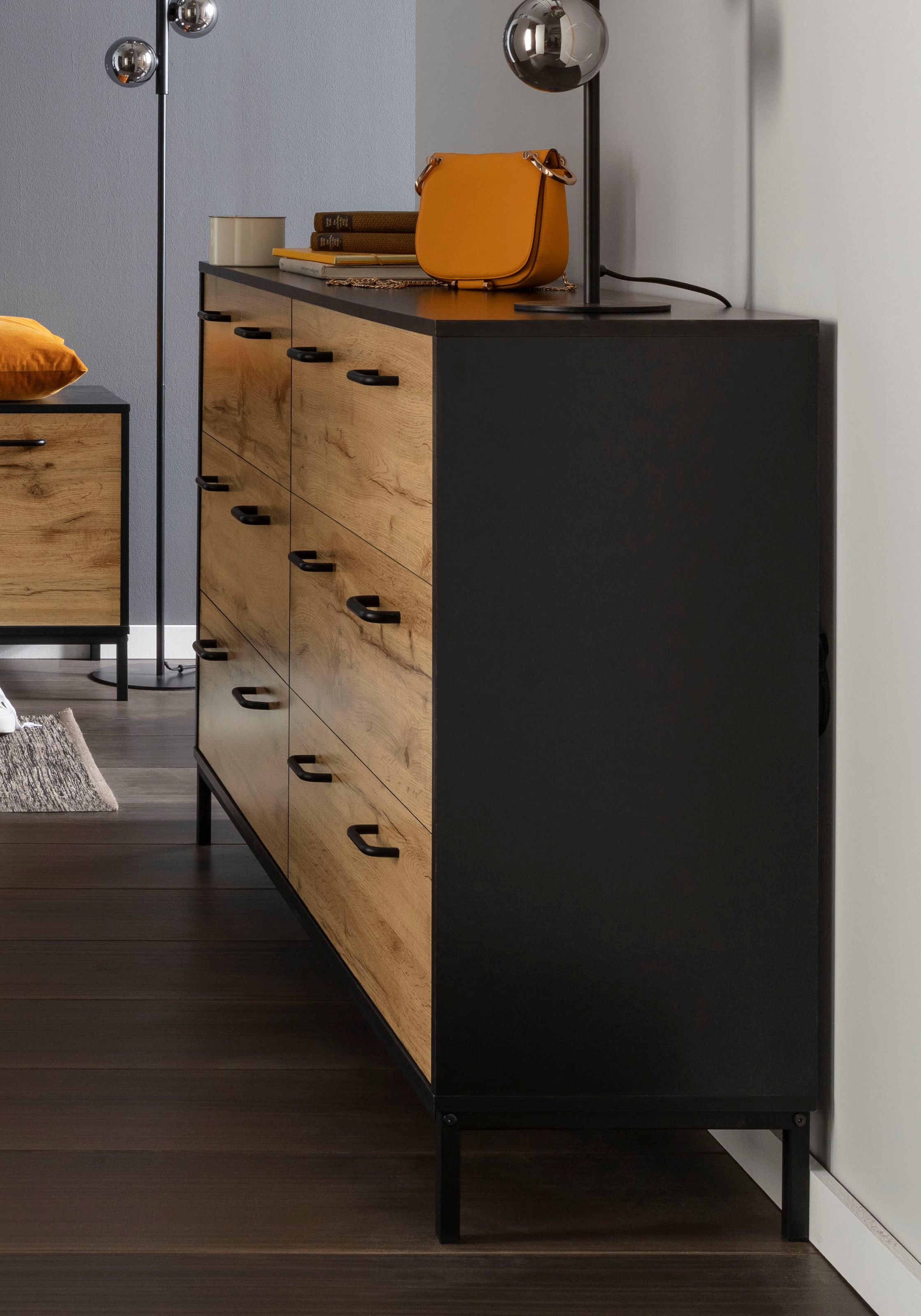 Places of Style Kommode »Rocco«, Breite 150 cm