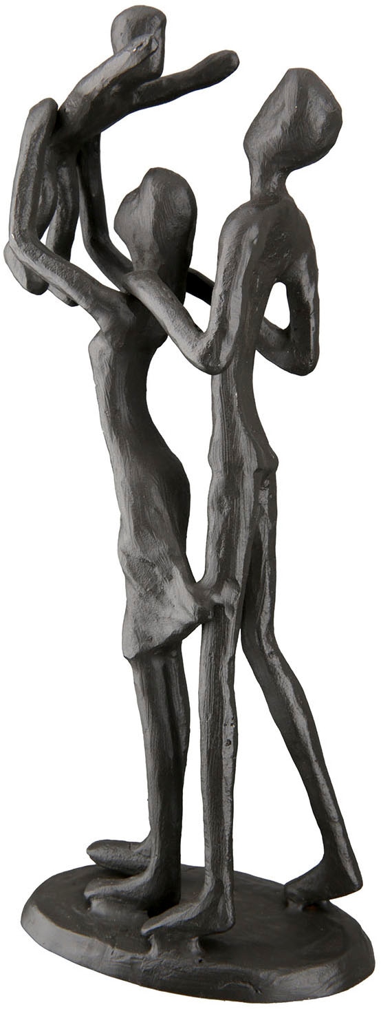 Casablanca by Gilde Dekofigur »Skulptur Familienglück braun H. 20 cm«