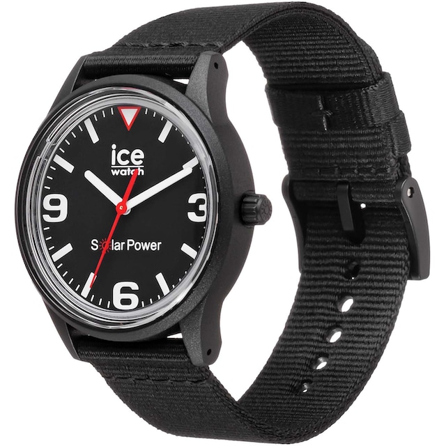 ice-watch Solaruhr »ICE solar power Black tide M, 020058« bei ♕