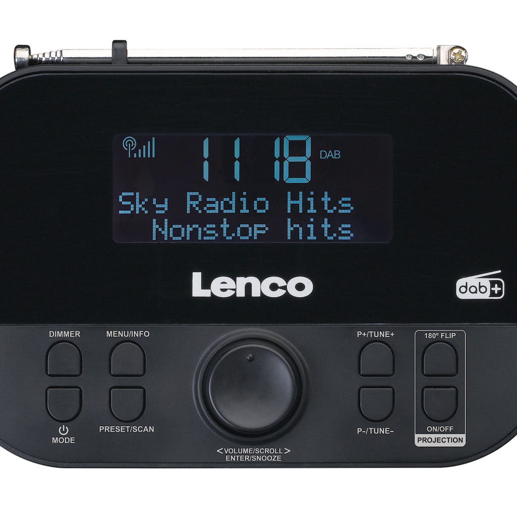 Lenco Digitalradio (DAB+) »CR-615BK«