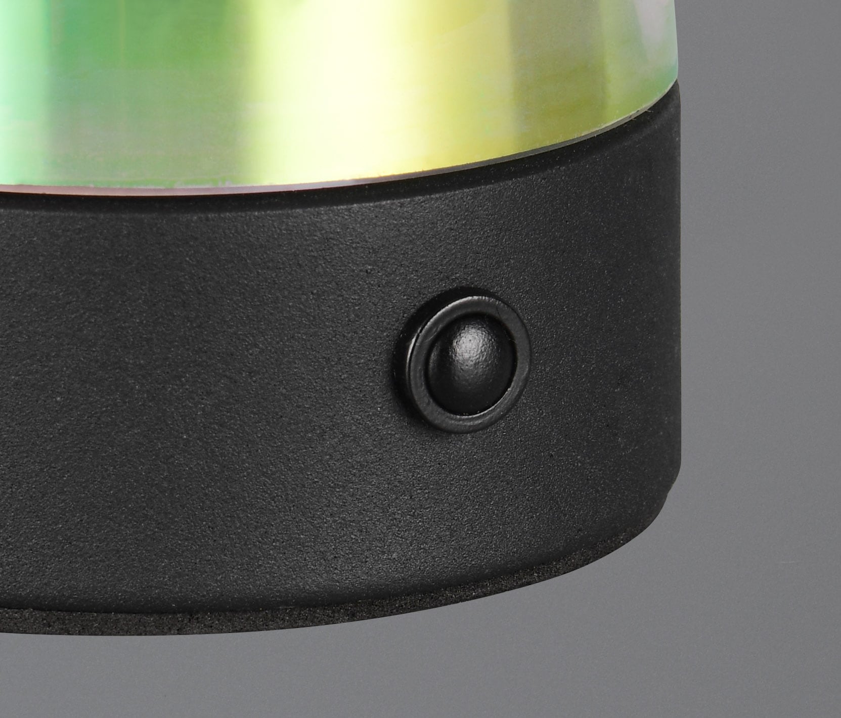 REALITY Leuchten LED Tischleuchte »DOOLEY, Akku LED Tischlampe aus Glas, Höhe 18 cm Ø 14cm, IP20 1,5W LED« LED-Board 1 Stk. Warmweiß 140 Lumen 3000K warmweiß, Touchdimmer, USB-Ladeanschluss