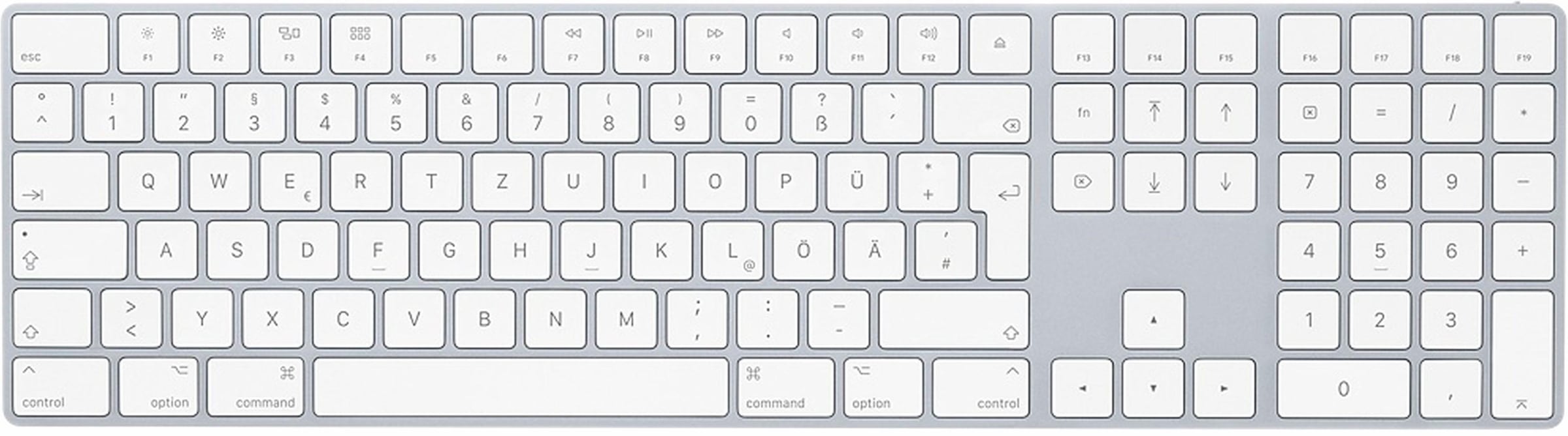 Apple-Tastatur »Magic Keyboard MQ052D/A«, (Ziffernblock)
