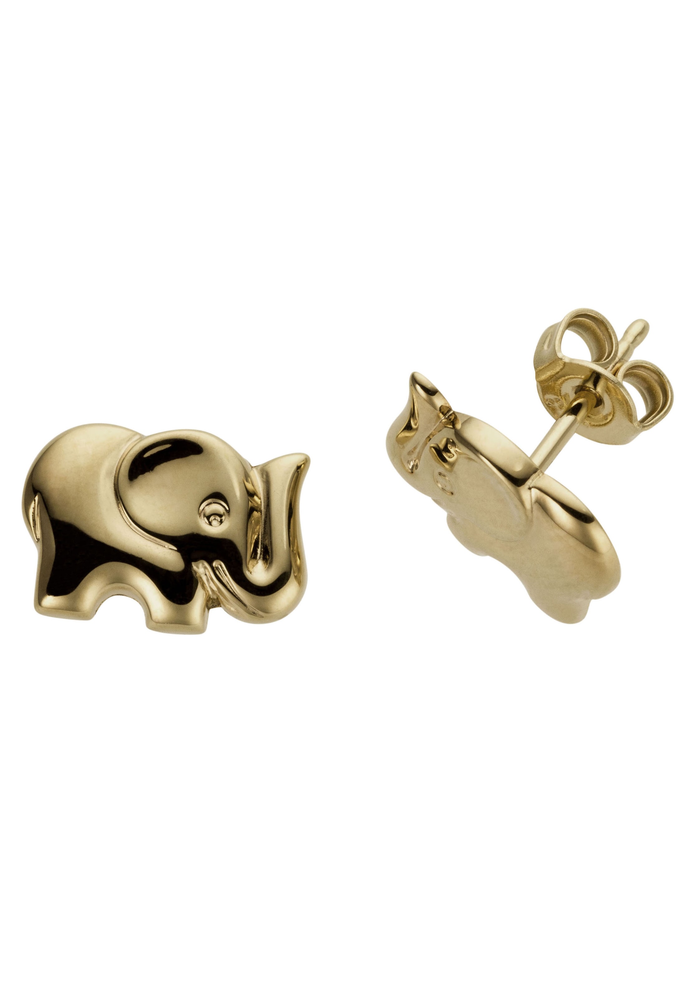 Firetti Paar Ohrstecker »Schmuck Geschenk Gold 333 Ohrschmuck Elefanten«, Made in Germany