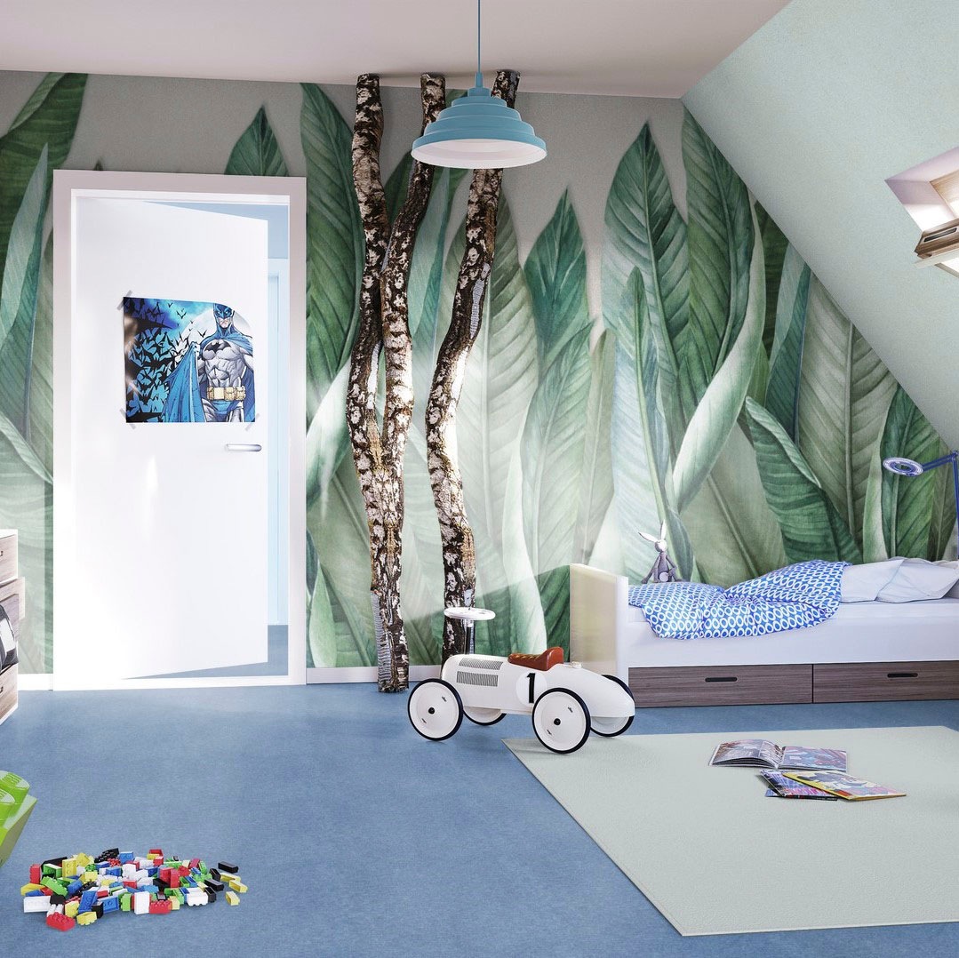Bodenmeister Teppichboden »Jupiter, Velours - meliert, Made in Belgium«, rechteckig, 7,5 mm Höhe, Wohnzimmer, Schlafzimmer, Kinderzimmer, Breite 400/500 cm