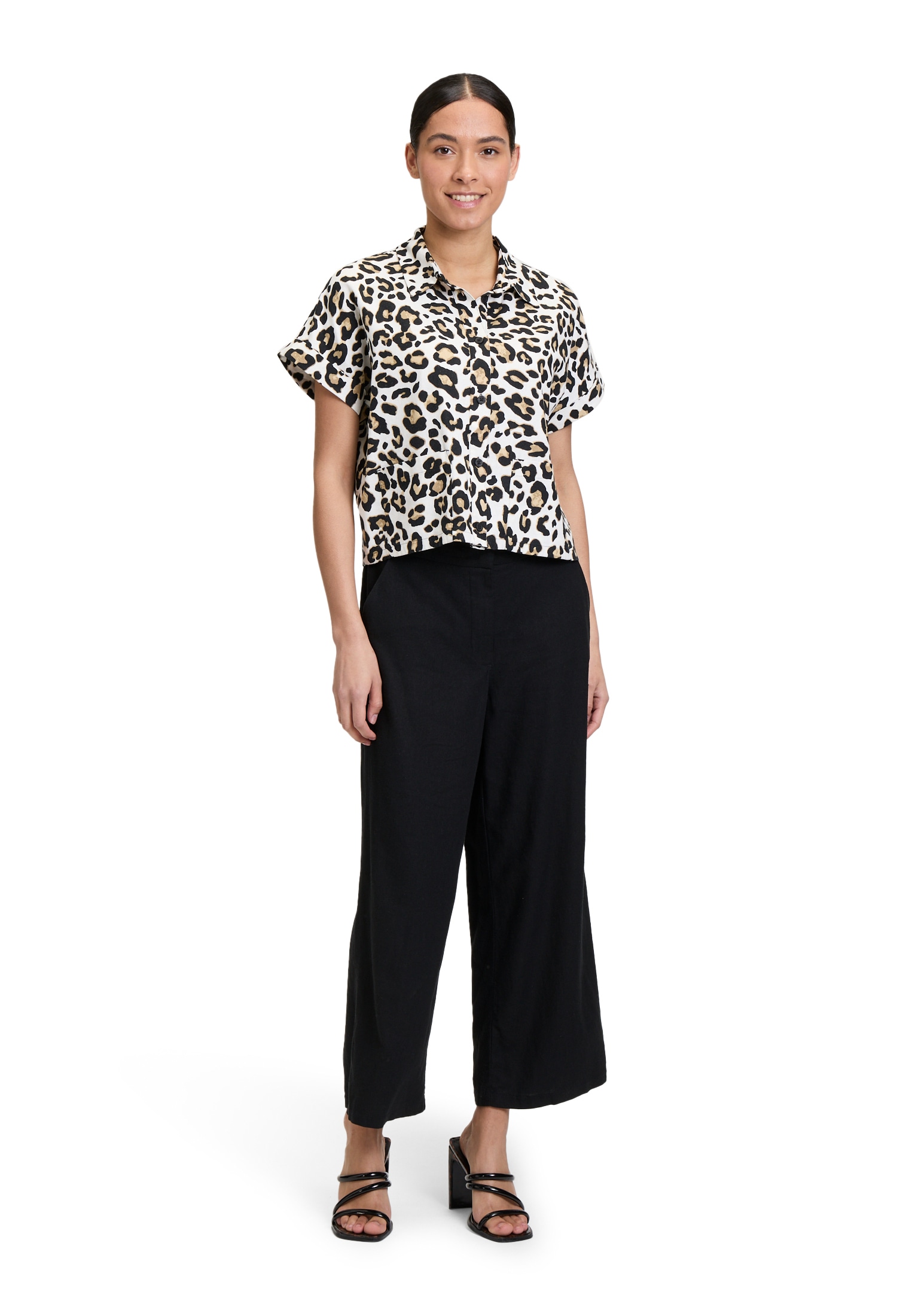 Betty Barclay Klassische Bluse »Leinenbluse mit Kragen«