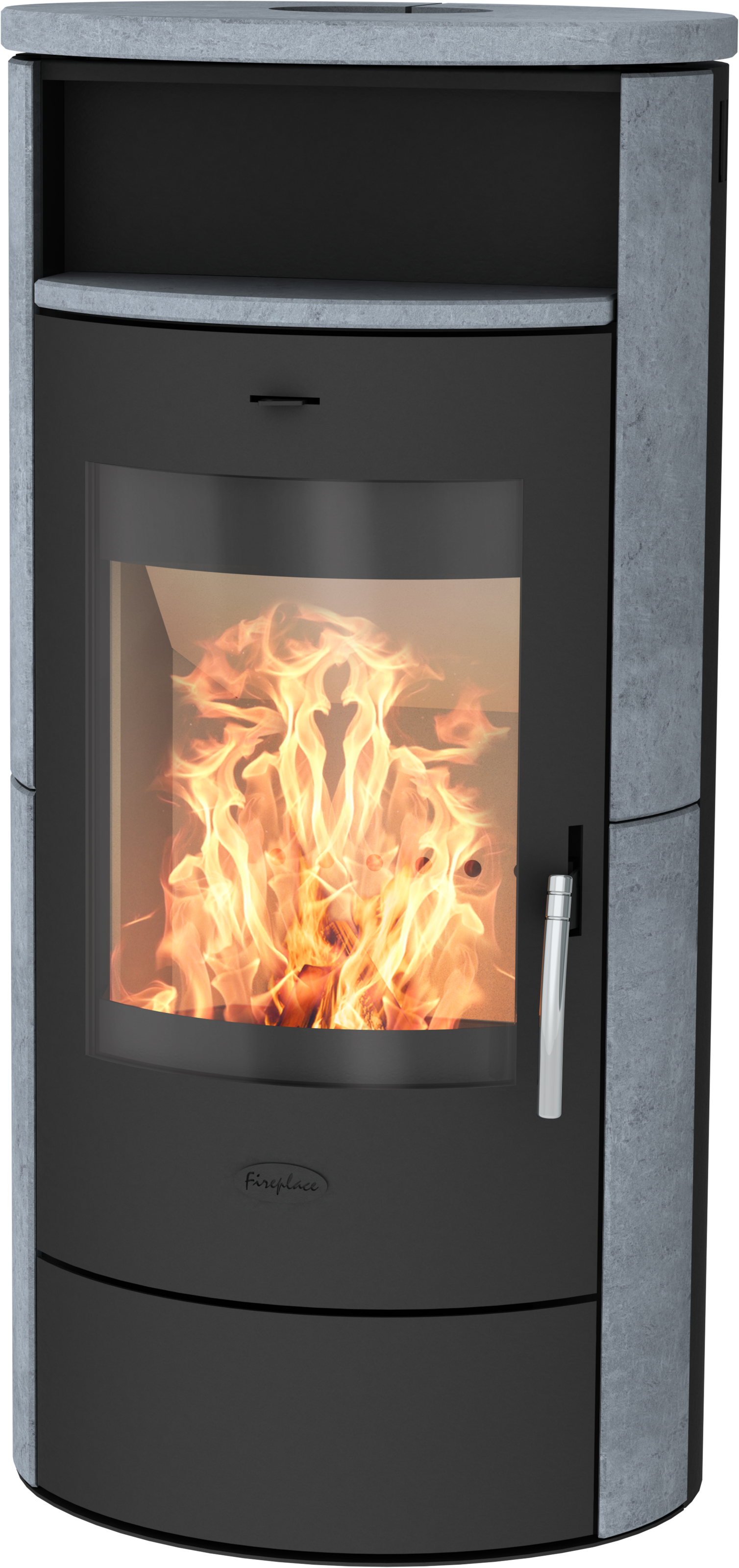 Fireplace Kaminofen »Piacenza Speckstein« Warmhaltefach, selbstschließende Feuerraumtür A1