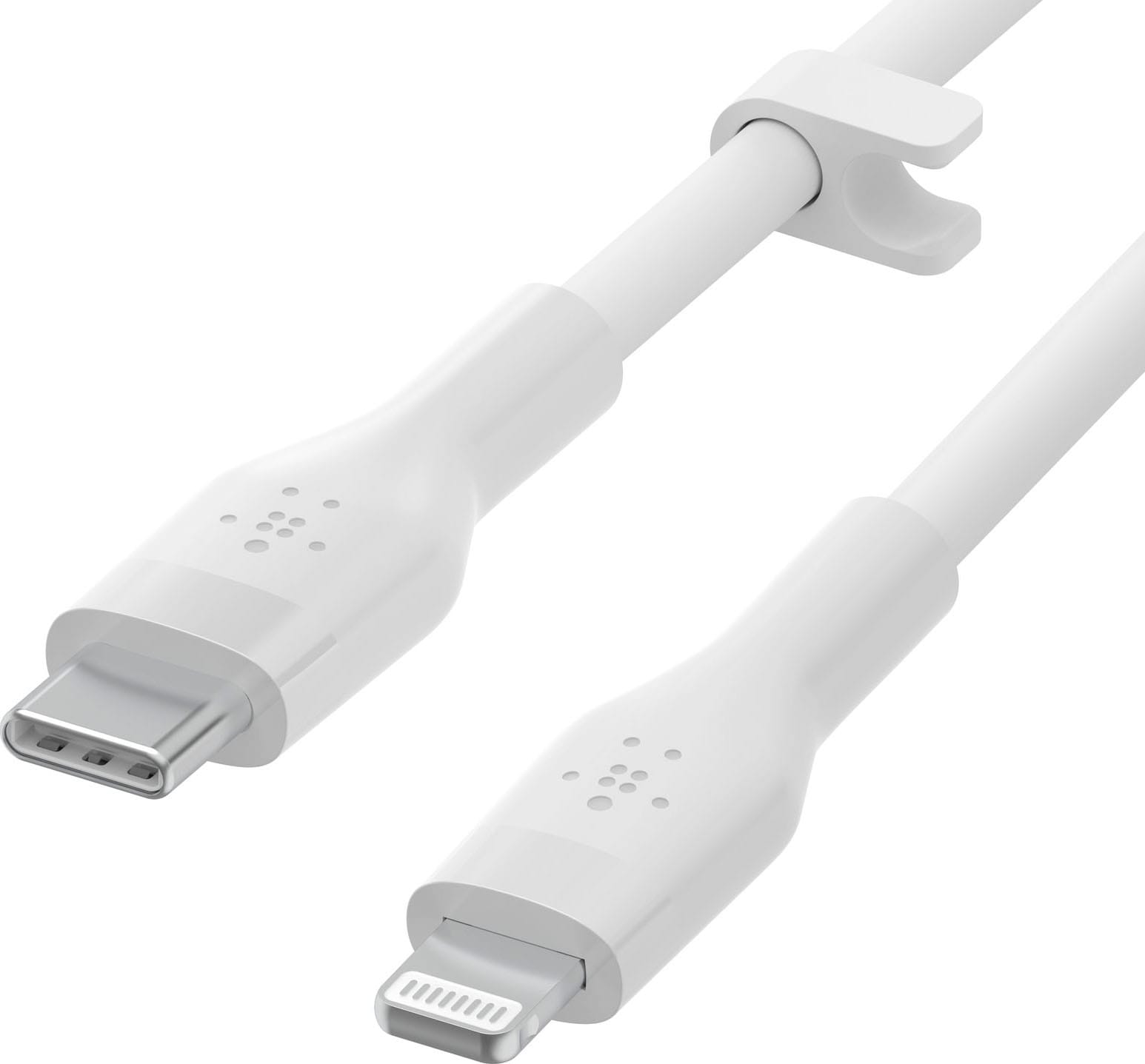 Belkin Smartphone-Kabel »BOOST CHARGE Flex USB-C-Kabel mit Lightning Connector«, USB-C-Lightning, 100 cm