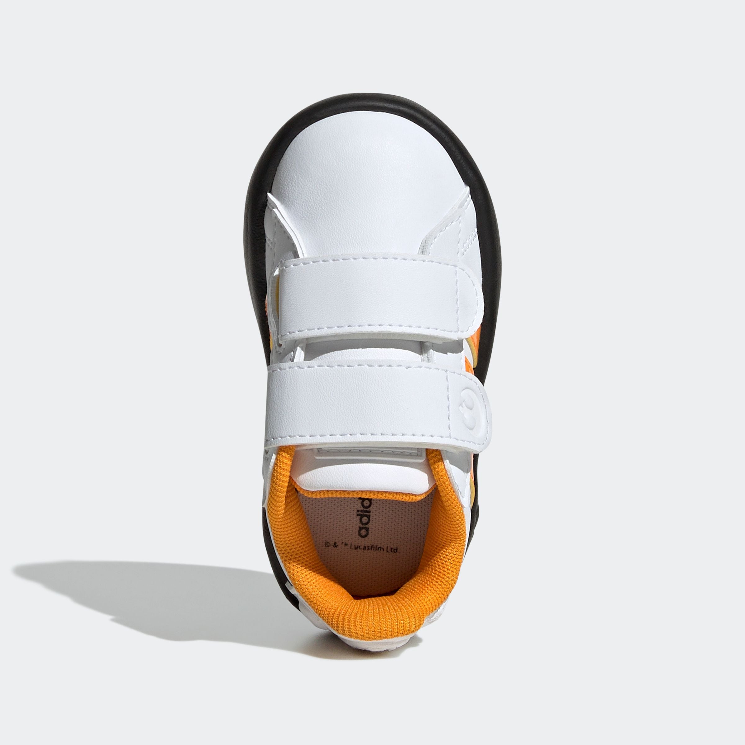 adidas Sportswear Klettschuh »ADIDAS STAR WARS KIDS GRAND COURT 2.0 SCHUH«, Design auf den Spuren des adidas Superstar, für Kinder
