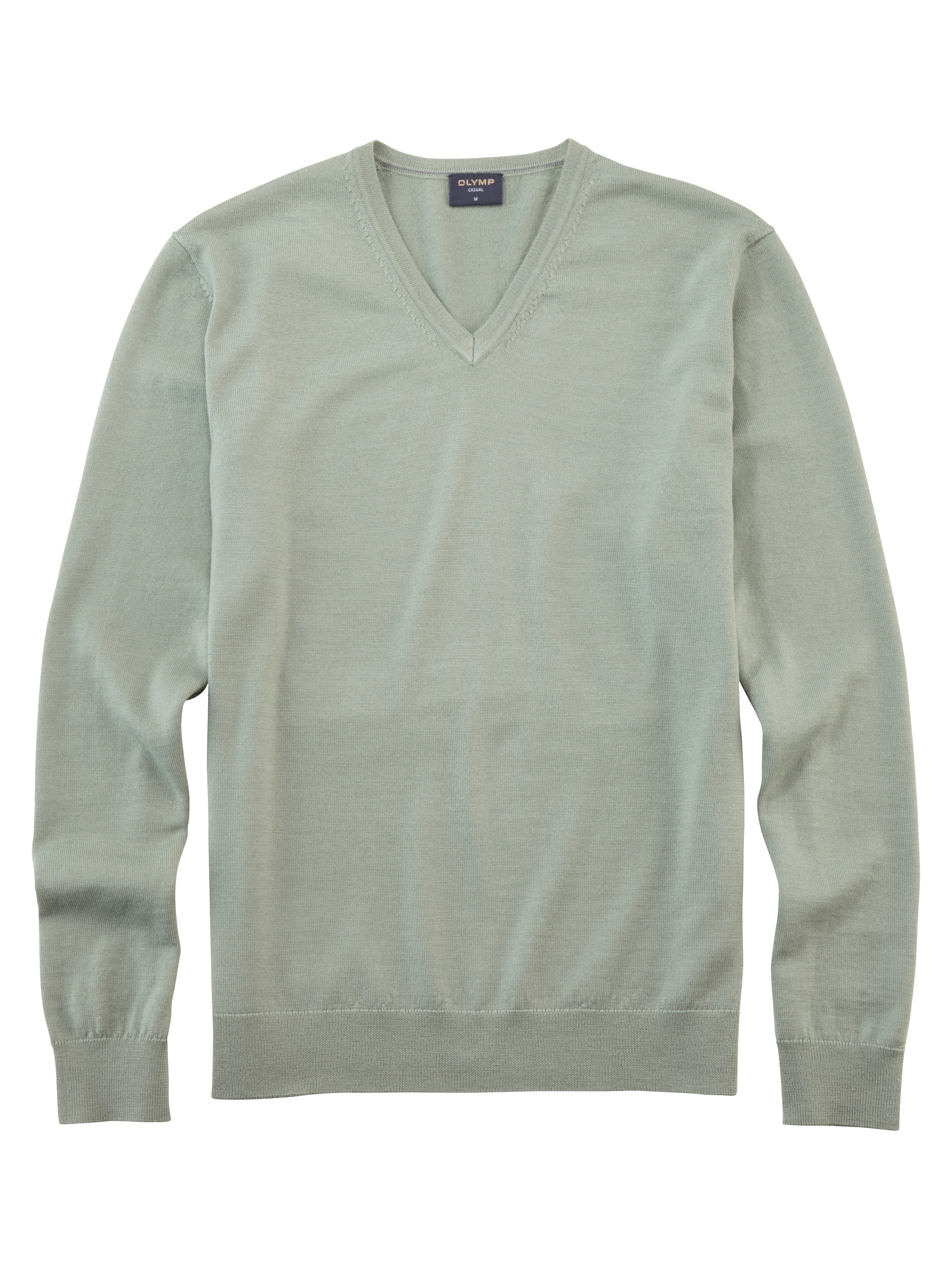 OLYMP V-Ausschnitt-Pullover »OLYMP Strick Casual«, klassischer Strickpullover