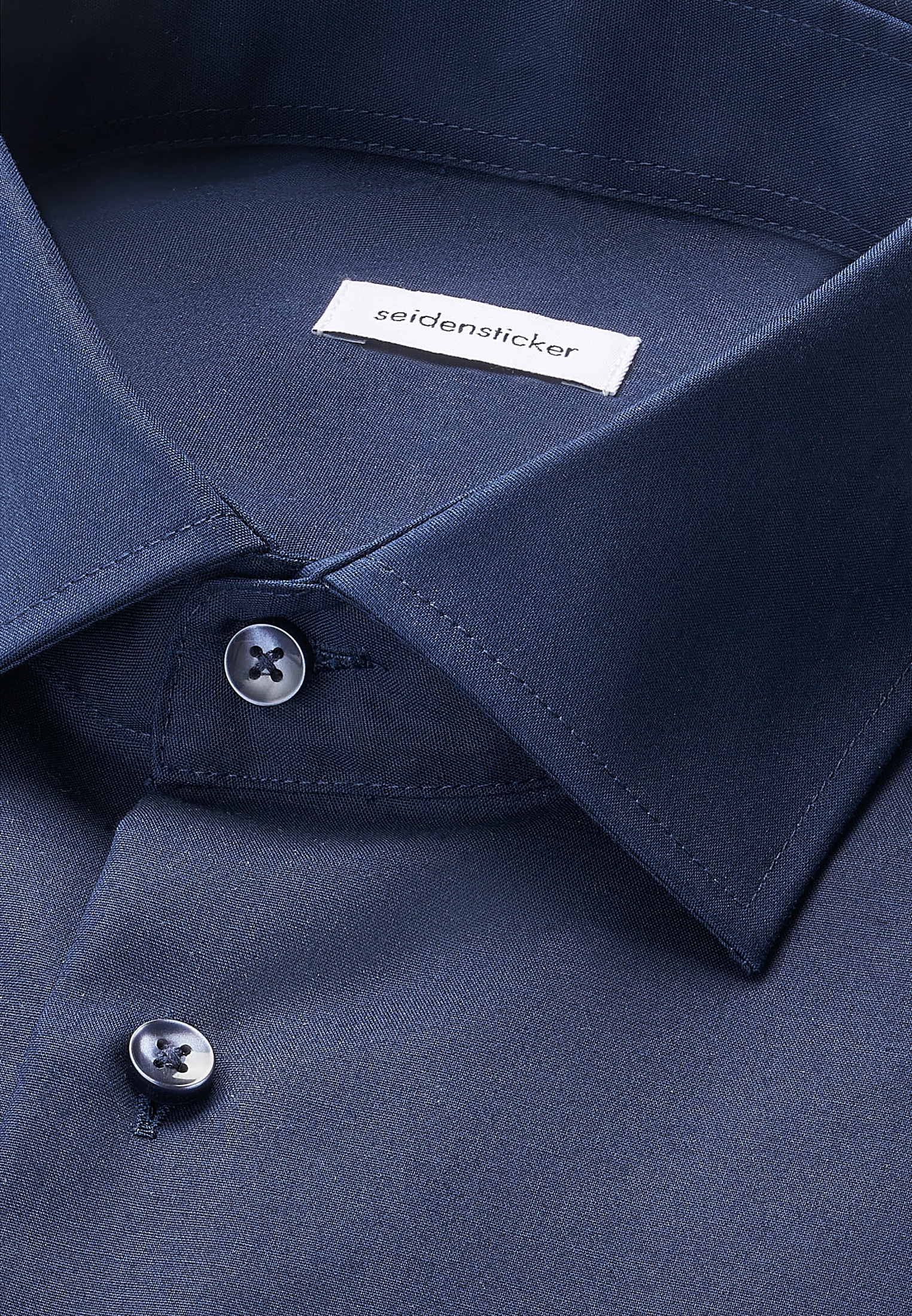 seidensticker Businesshemd »Schwarze Rose« Regular 1/1 Kentkragen Uni