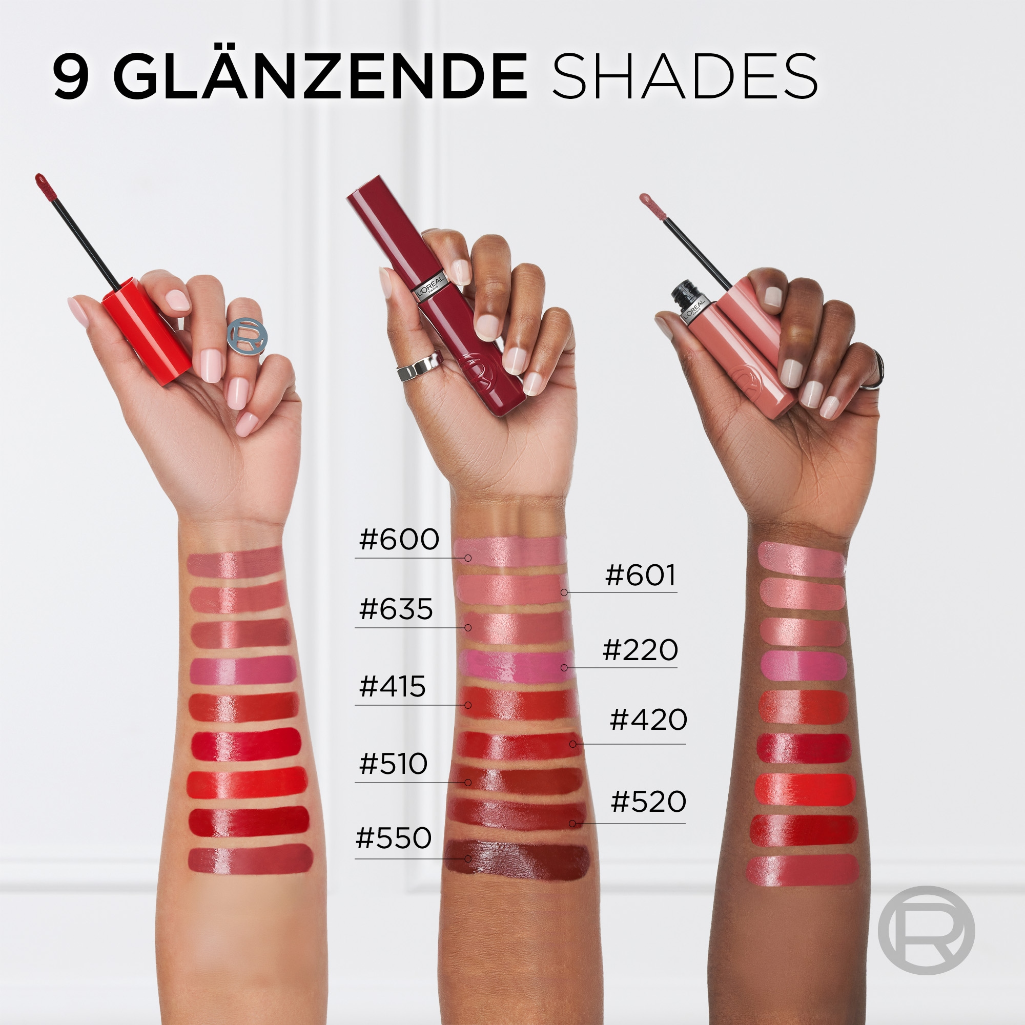 L'ORÉAL PARIS Lippenstift »L'Oréal Paris Infaillible Laque Resistance«