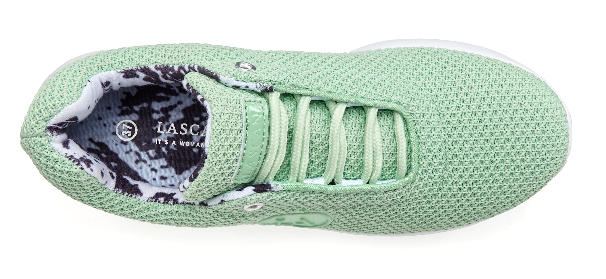 LASCANA ACTIVE Sneaker, mit Wohlfühlinnensohle, Schnürhalbschuh, Freizeitschuh VEGAN