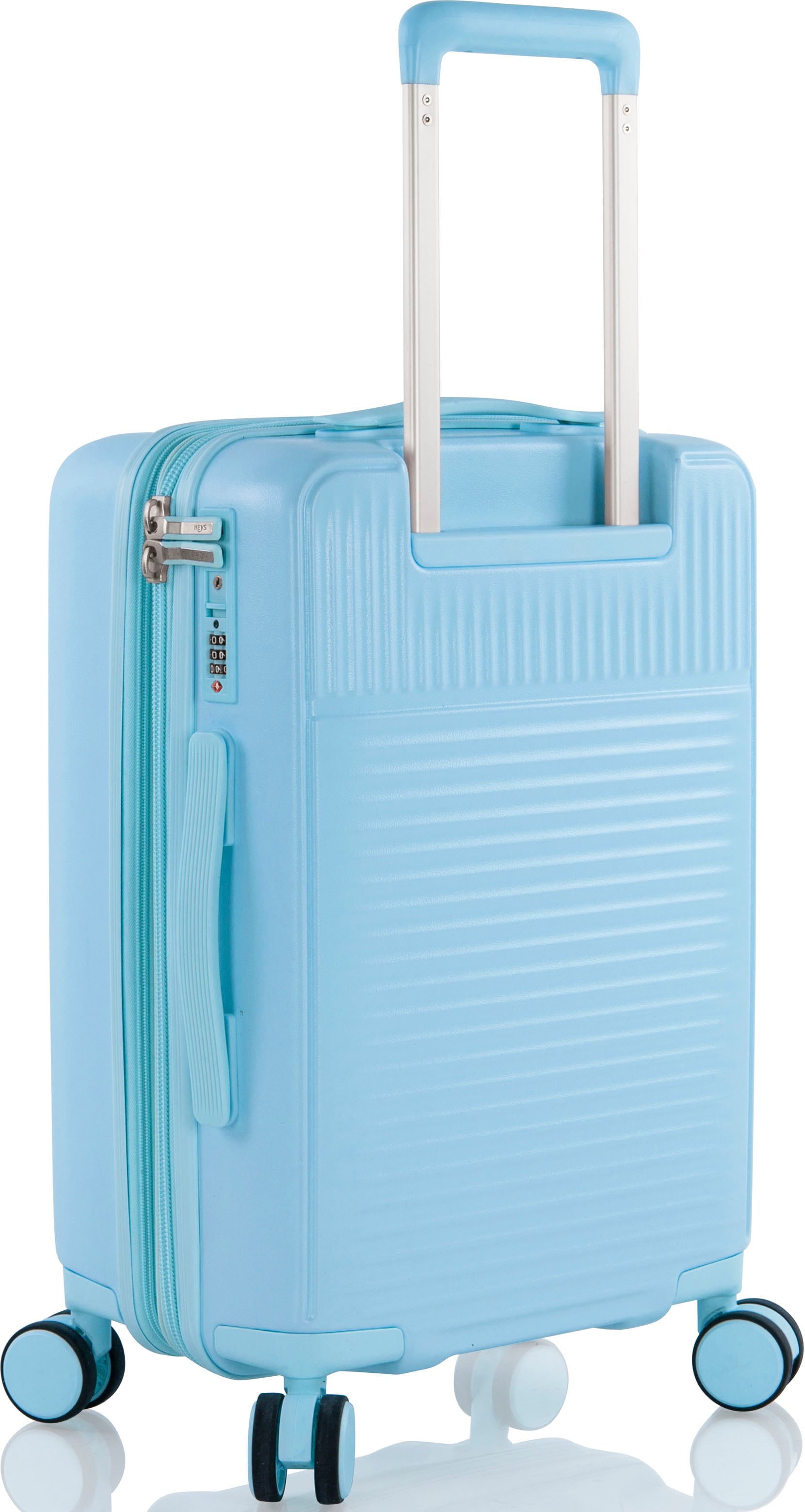 Heys Hartschalen-Trolley »Pastel, in verschiedenen Farben und Größen«, 4 Rollen, Heys x Joachim Llambi Handgepäck-Koffer TSA Schloss Volumenerweiterung