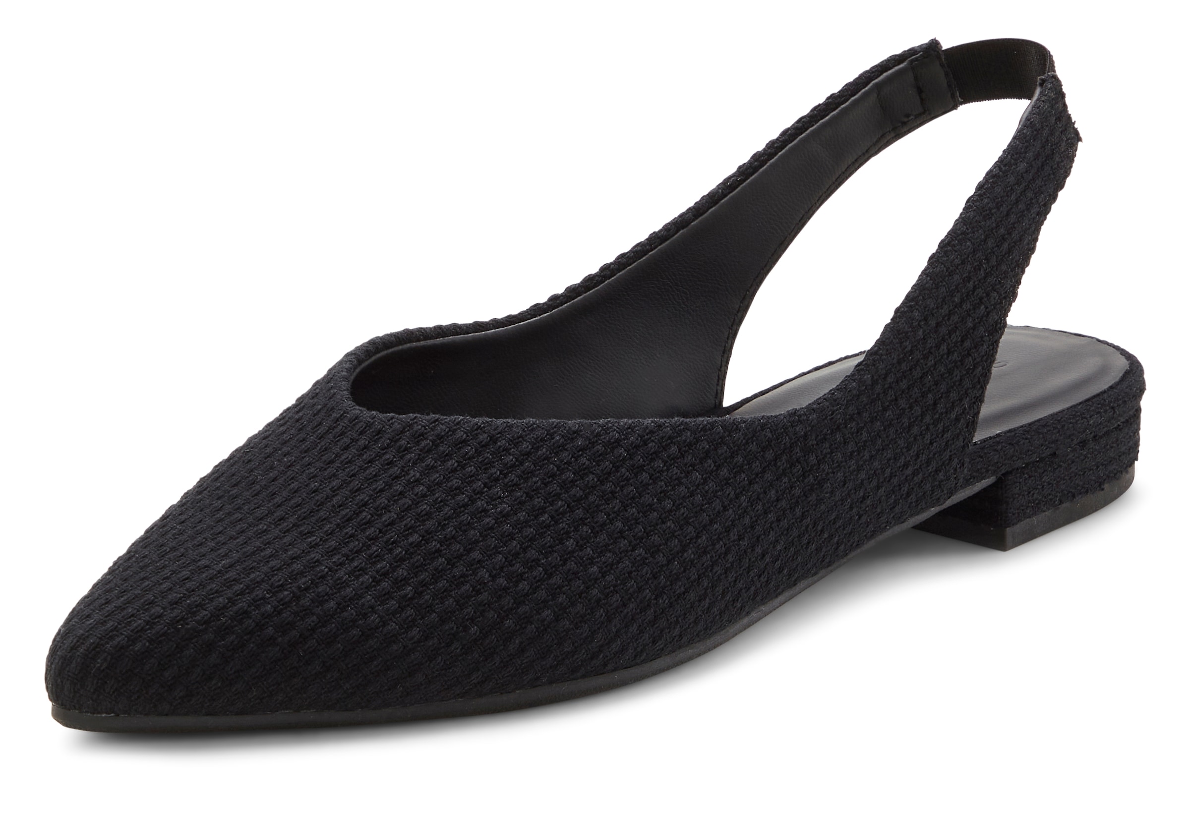 LASCANA Ballerina »Sling-Ballerina, Sandale,«  mit elastischem Riemchen aus Textil VEGAN