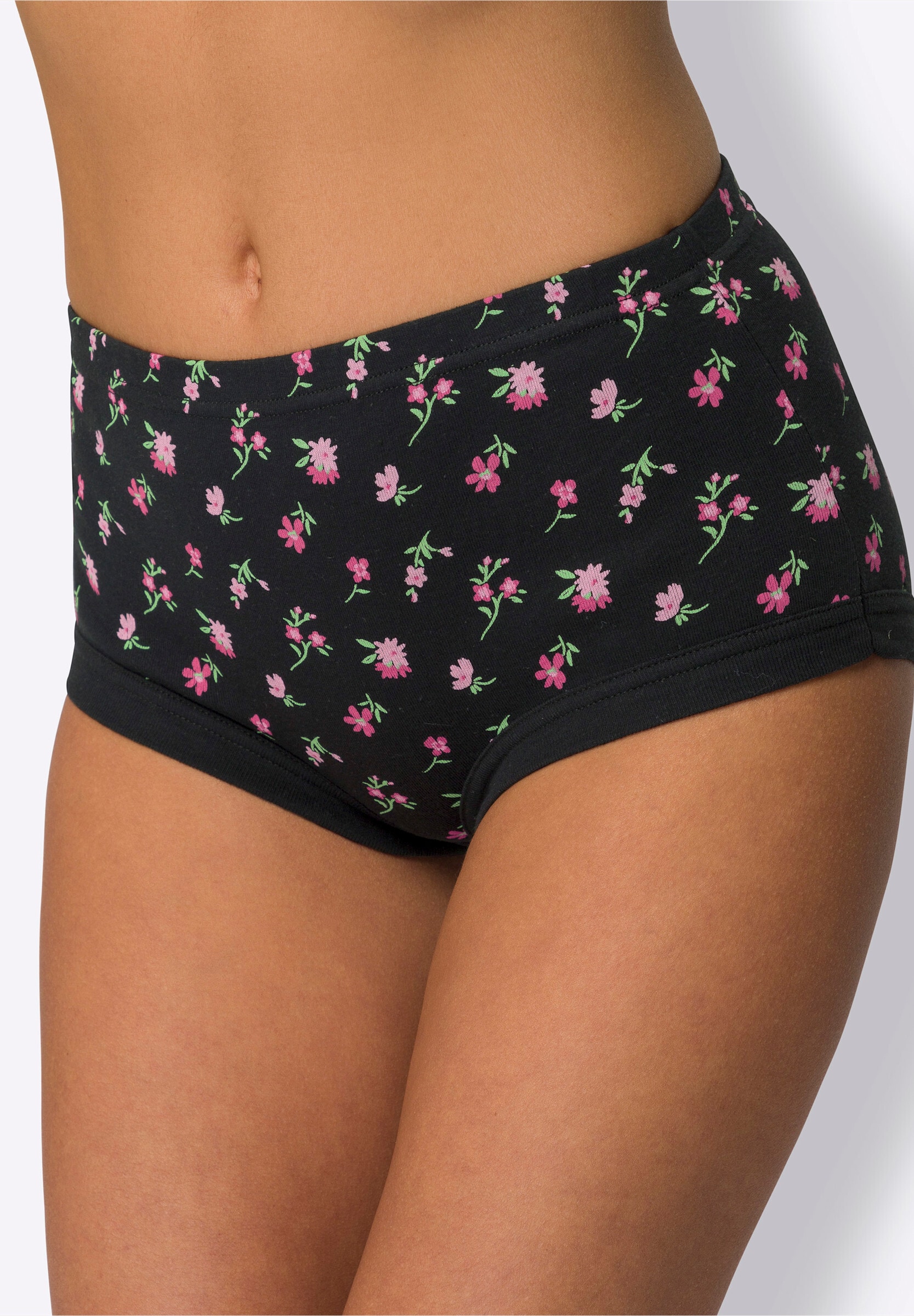 Sieh an! Taillenslip »Taillenslip Taillenslip mit breiterem Dehnbund, Feinripp 3 Stück« 3 Stk.