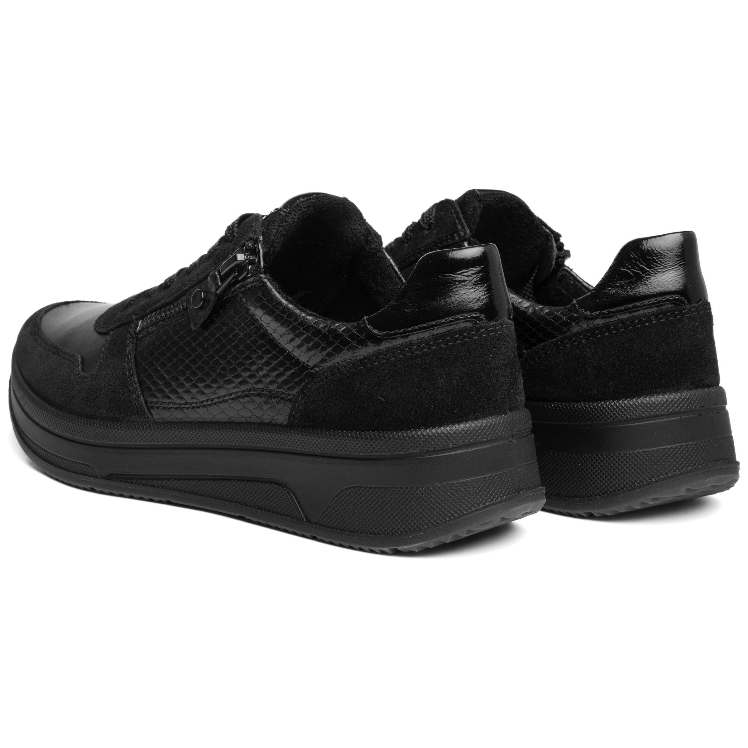 Ara Plateausneaker »SAPPORO«  Freizeitschuh, Schnürschuh, Halbschuh in Komfortweite H (= sehr weit)