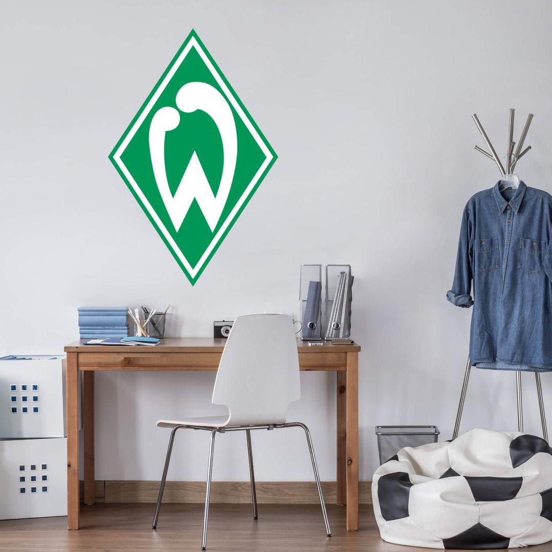 (1 Wandtattoo »Fußball Wall-Art Bremen auf St.) Logo«, bestellen Werder Rechnung