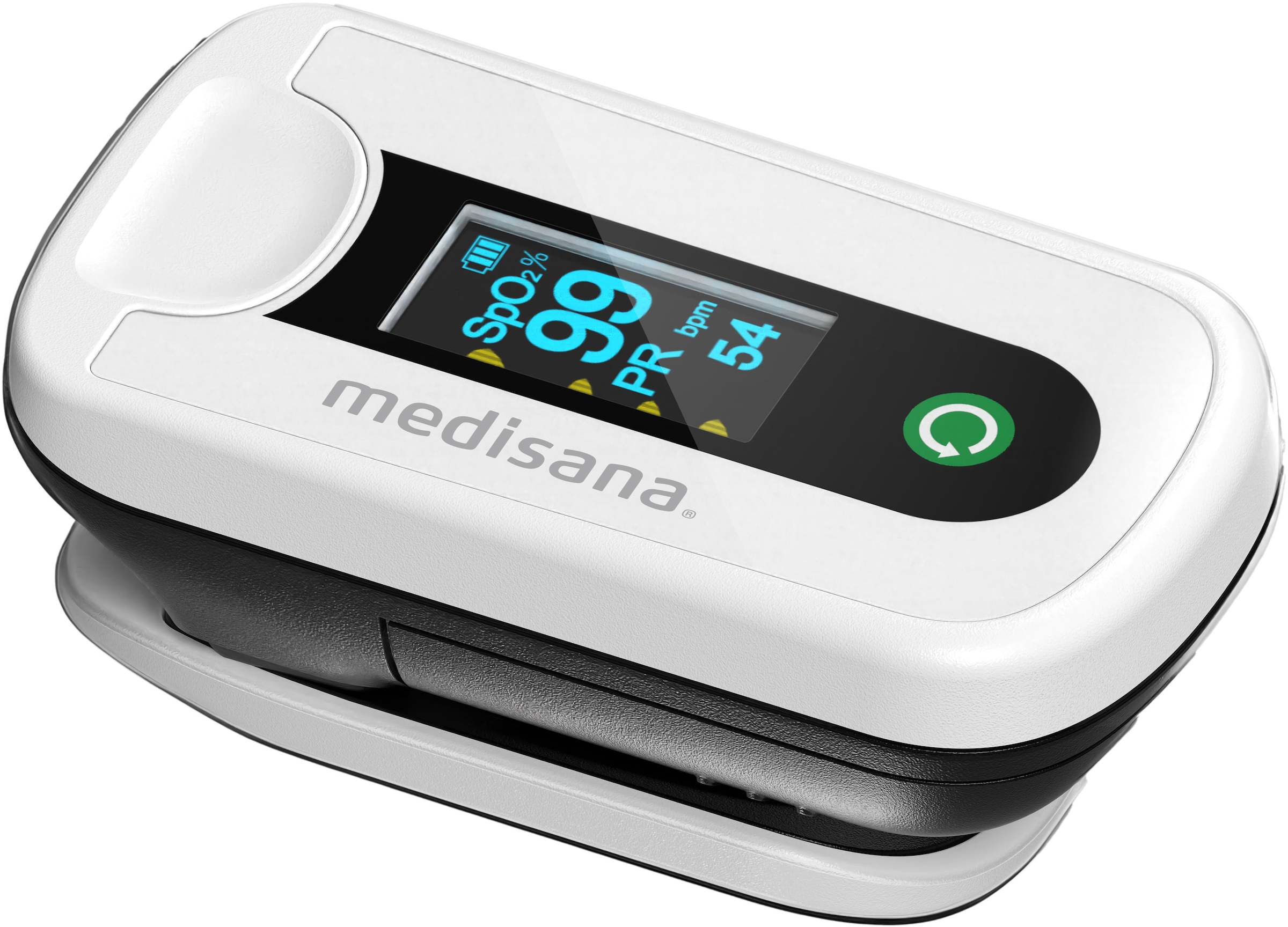 Medisana Pulsoximeter »PM 180«, Blutsauerstoffsättigung, Herzfrequenz,zertifiziertes Medizinprodukt