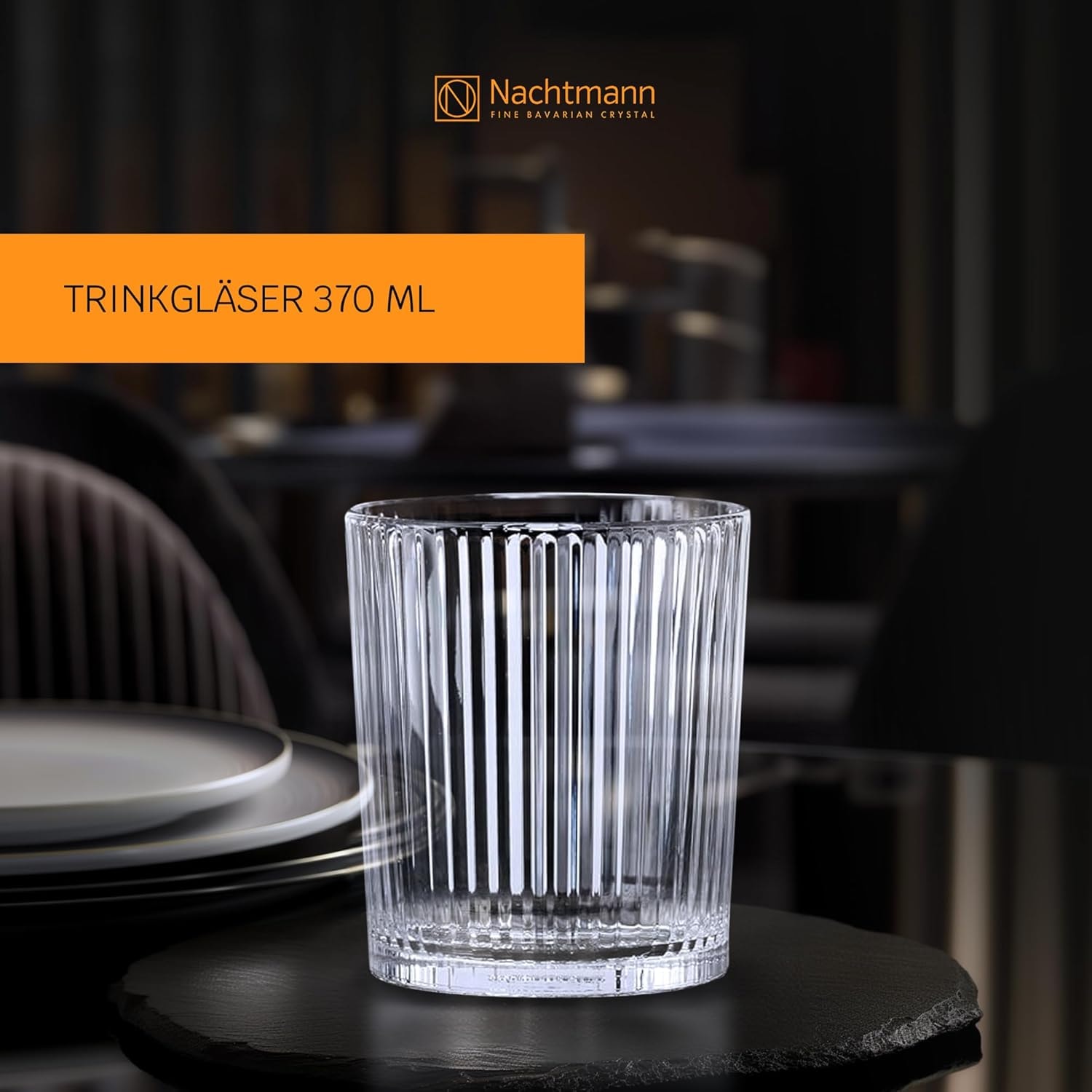Nachtmann Glas »Becher Aperitivo 370 ml 2er Set transparent«