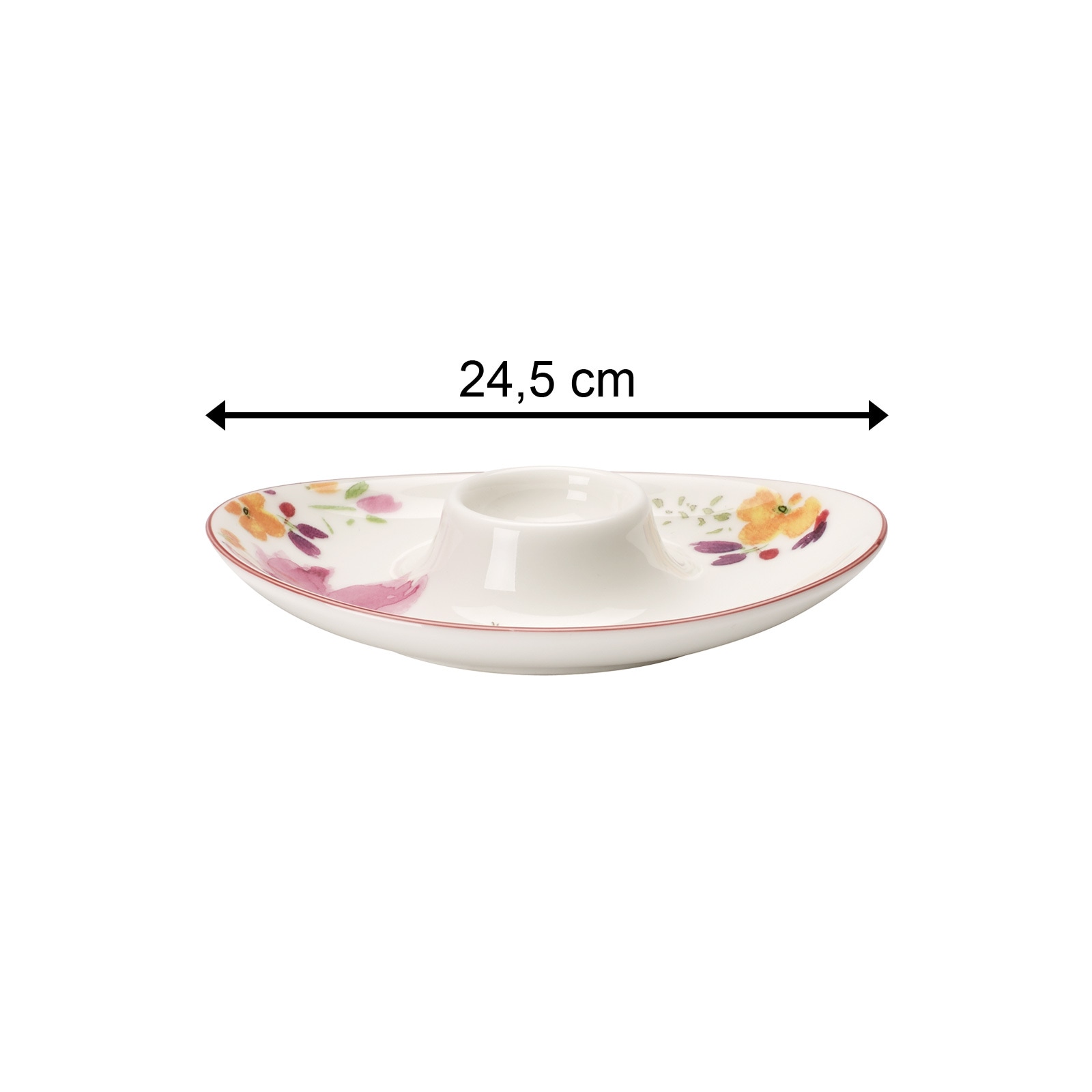 Villeroy & Boch Eierbecher »Eierbecher Mariefleur Basic 4er Set bunt« Spülmaschinengeeignet, Mikrowellenfest