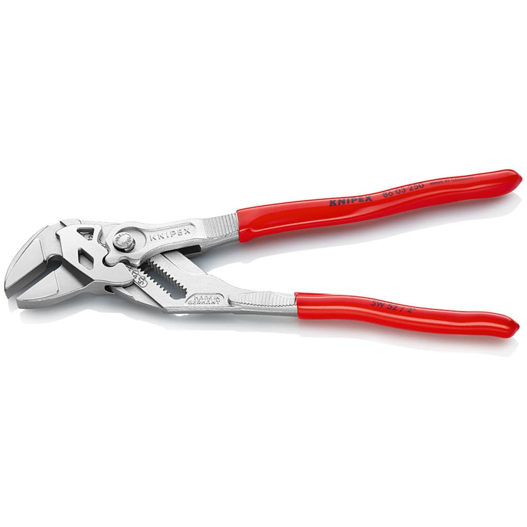 Knipex Zangenschlüssel »86 03 250 Zange und Schraubenschlüssel in einem Werkzeug«, (1 tlg.)