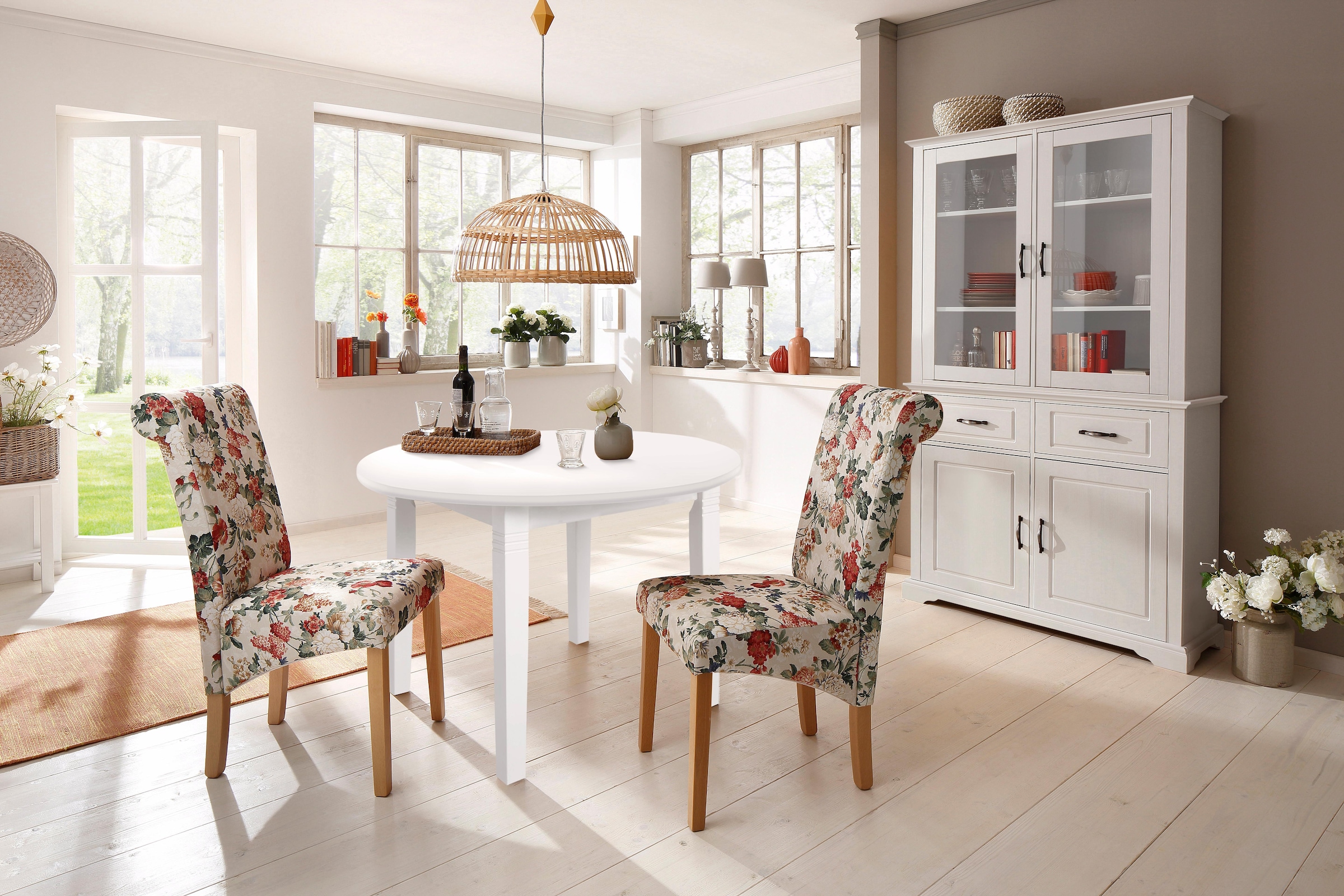 Home affaire Esstisch »Danuta« aus massiver Kiefer, runde Ausführung