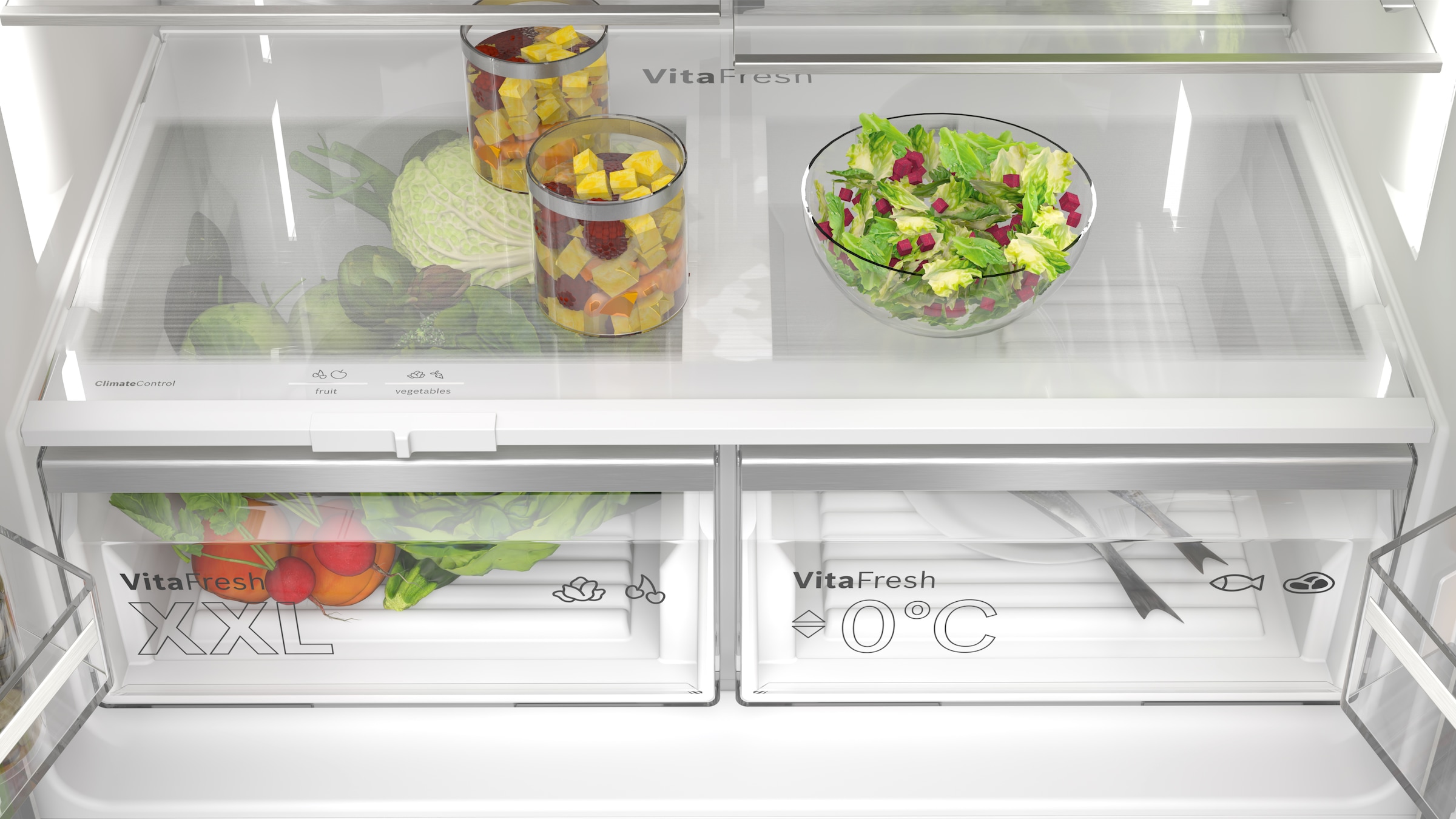 BOSCH Multi Door Serie 6 »KFD96APEA« 183 cm hoch 90,5 cm breit