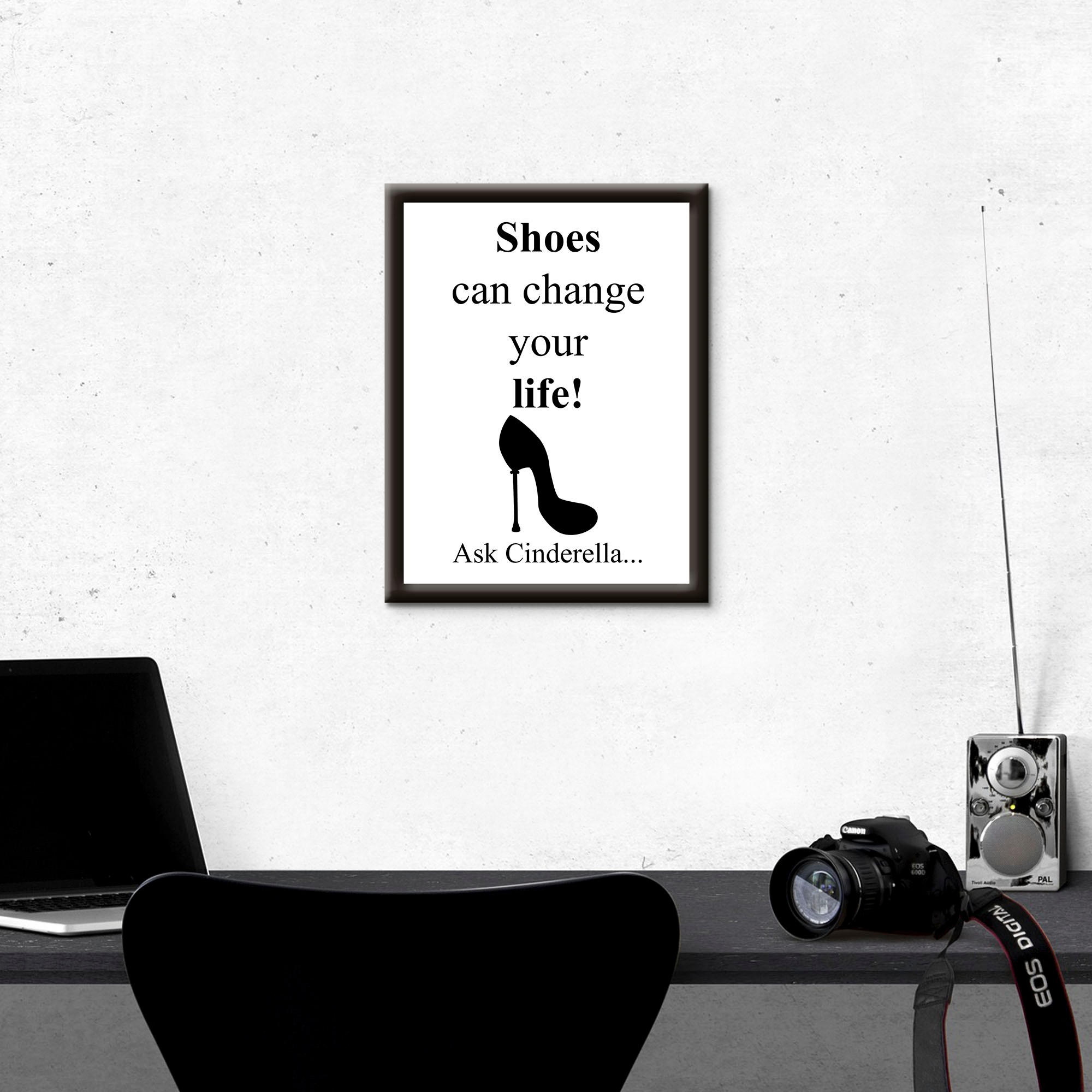 Artland Wandbild »Schuhe«, Sprüche & Texte, (1 St.) bequem kaufen