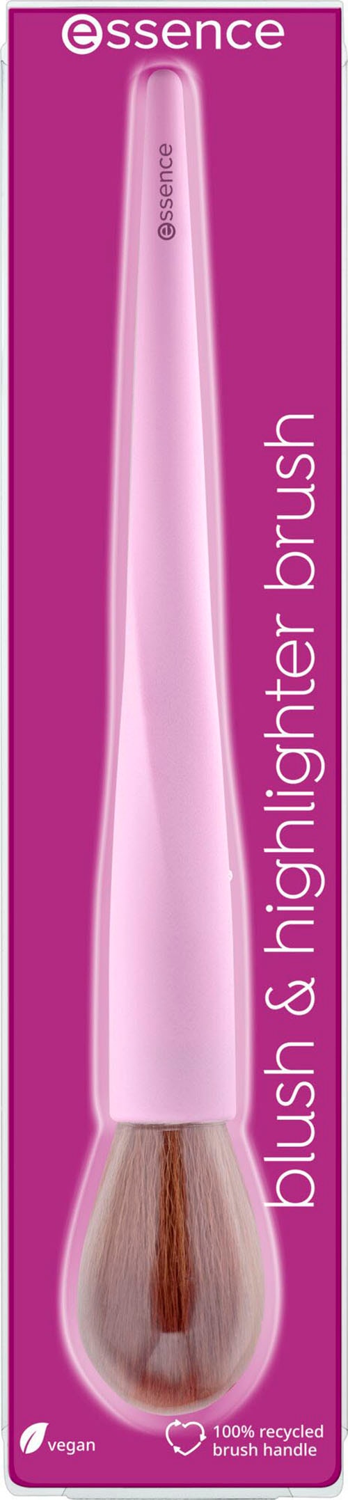 Essence Rougepinsel »blush & highlighter brush«, mit weichen Pinselhaaren