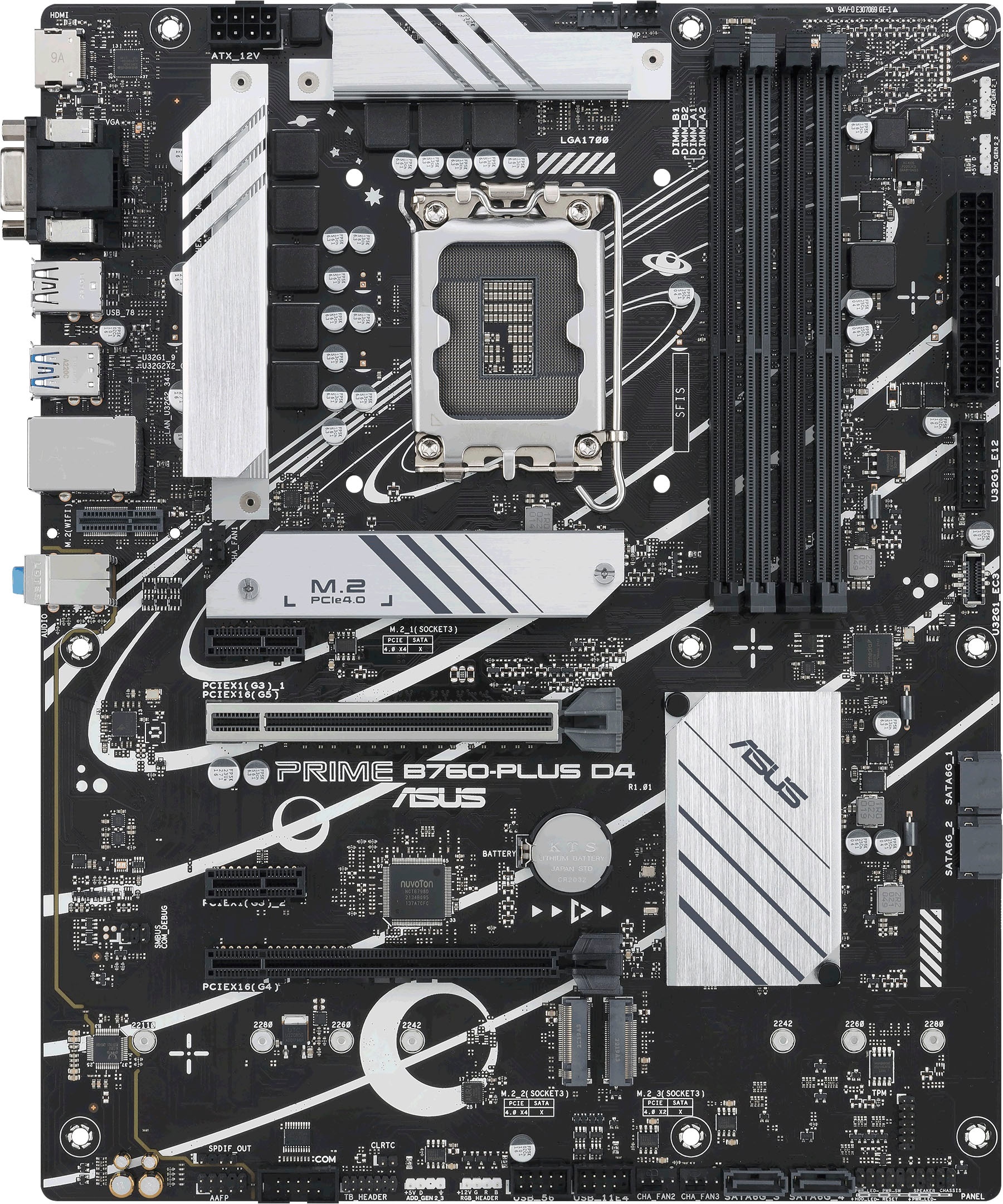 Asus Mainboard »PRIME B760-PLUS D4«